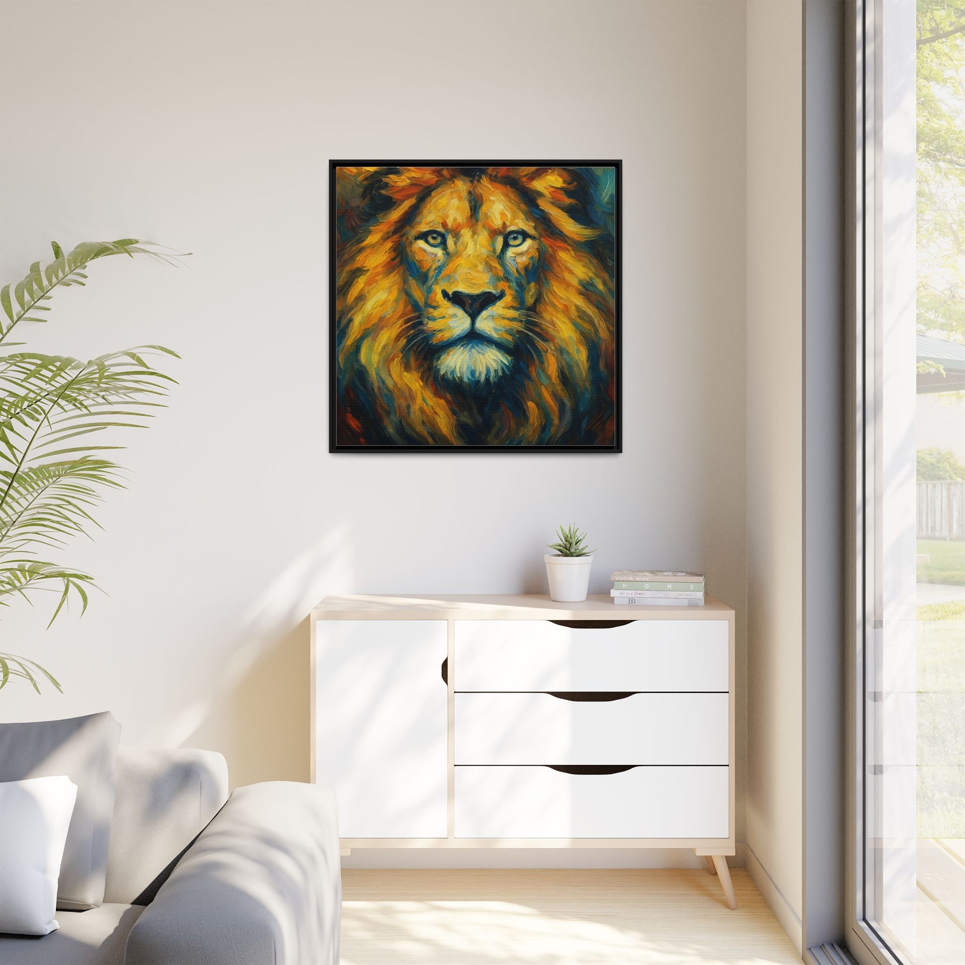 Organic Lion Stare 1