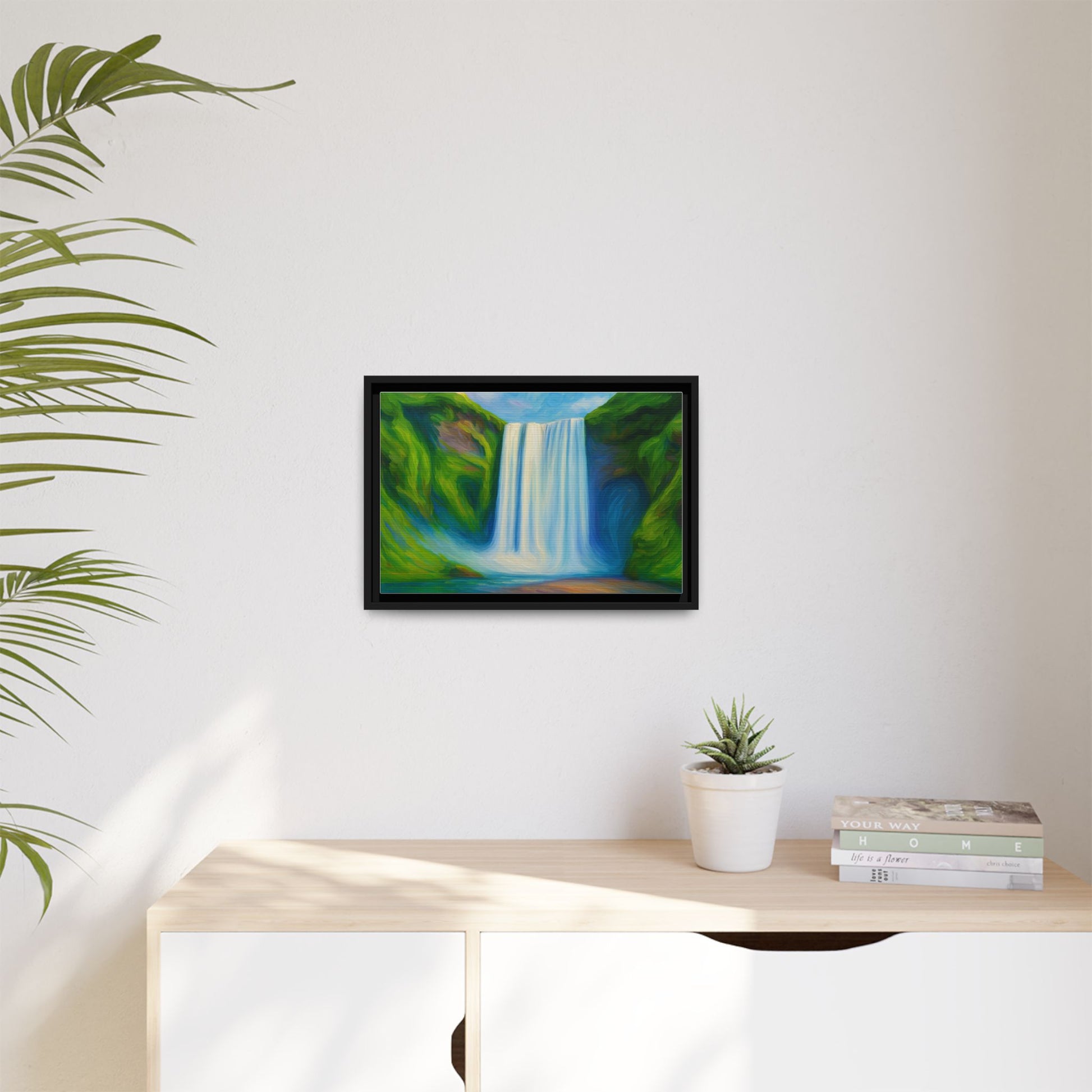 Serene Waterfall 1
