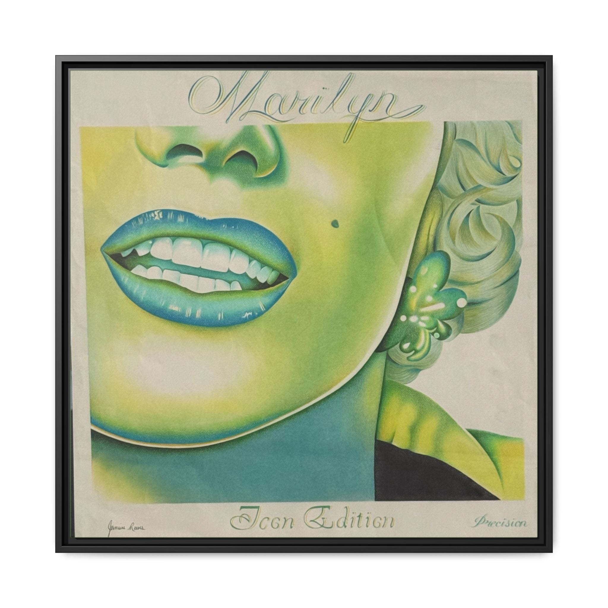 Canvas Wall Art - Green Glamor