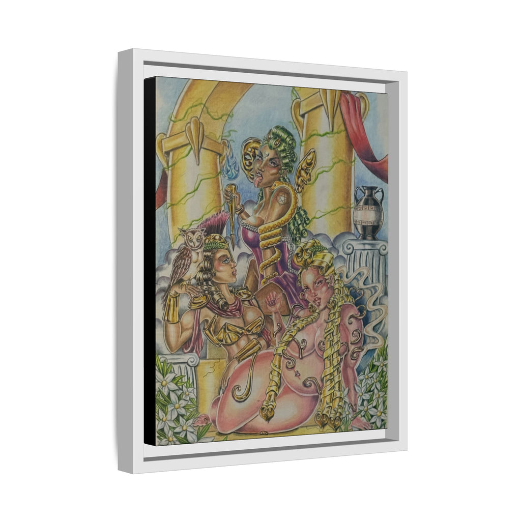 Canvas Art Print - Many Faces