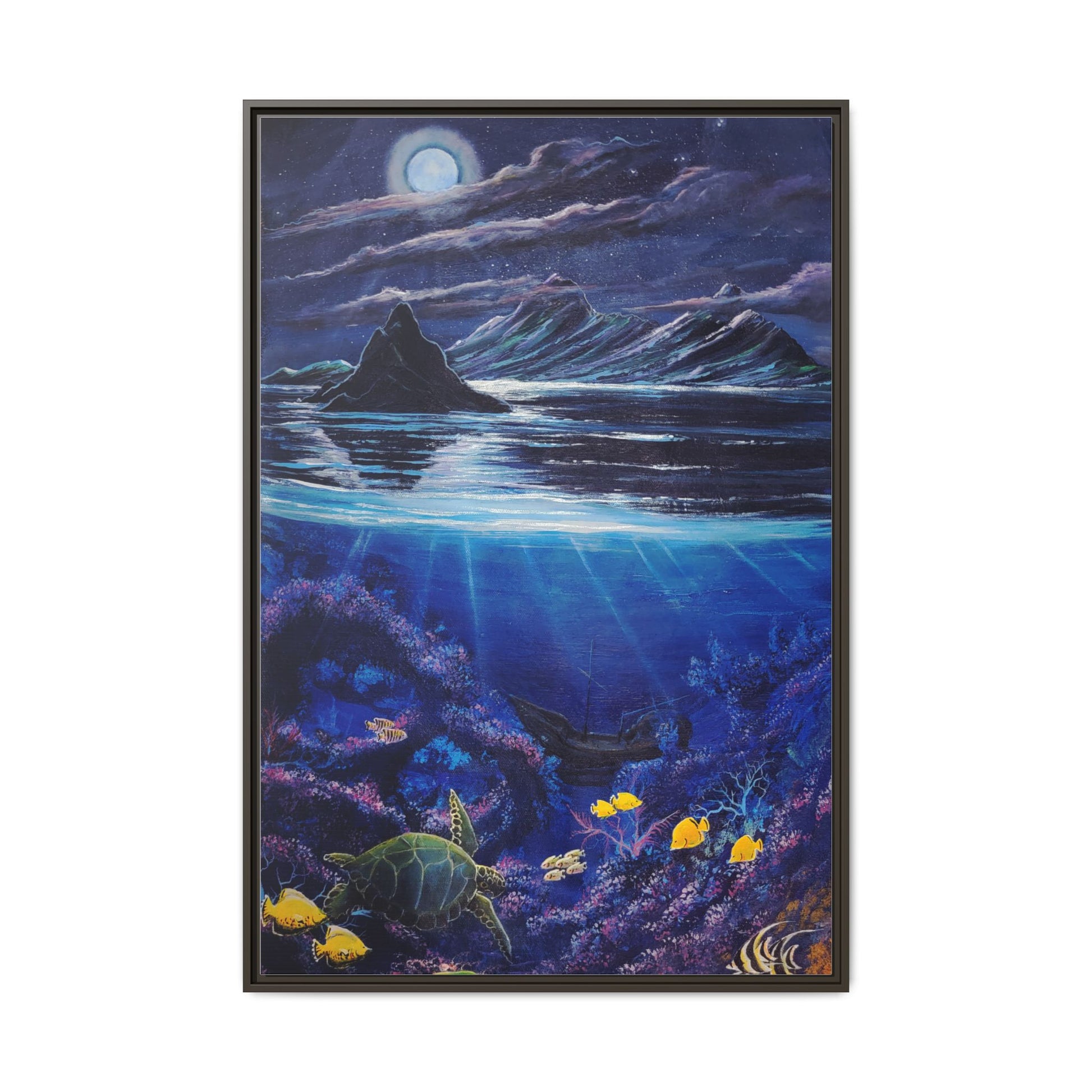 Dark Underwater Serenity