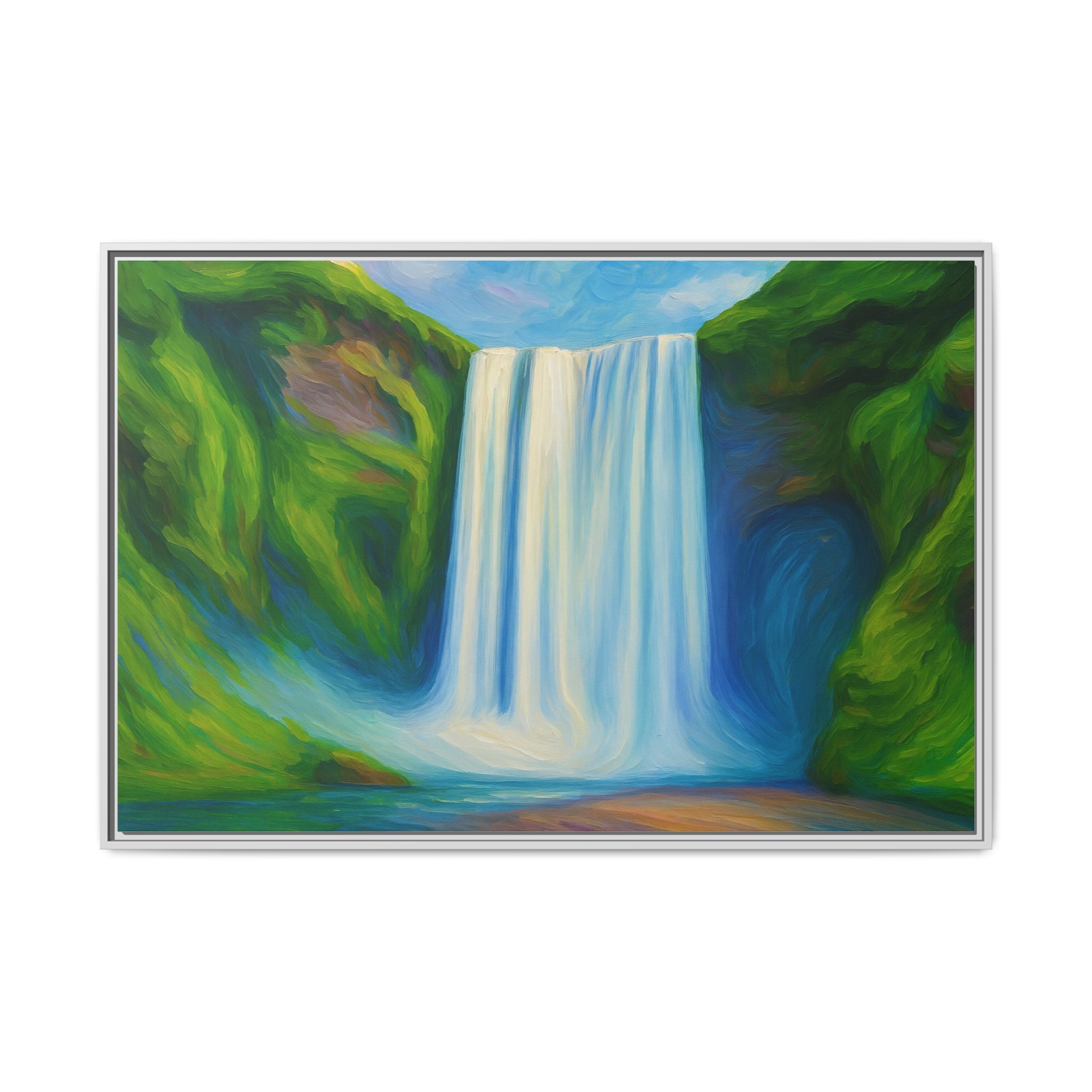 Serene Waterfall 1