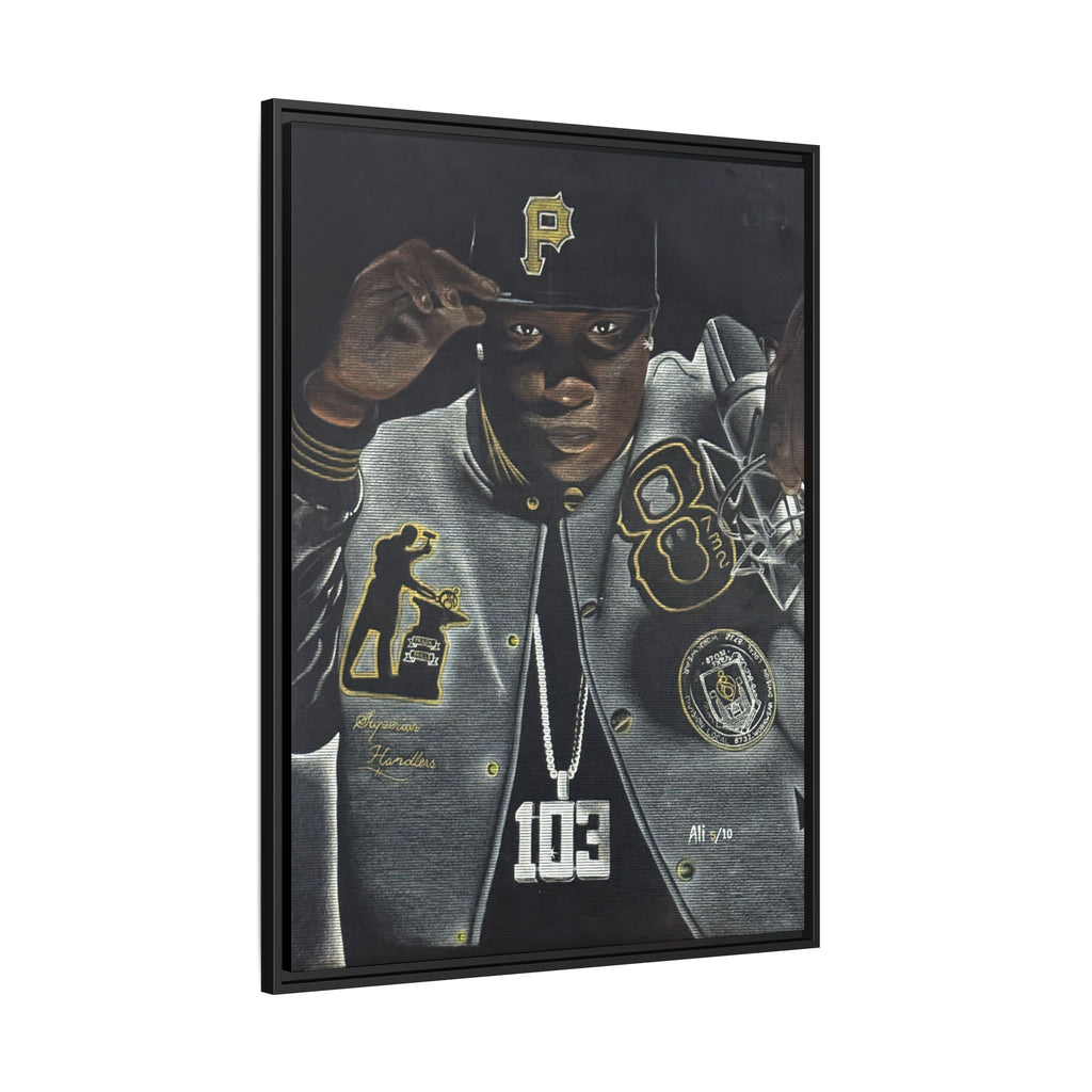 Canvas Looking in the Mirror Wall Art