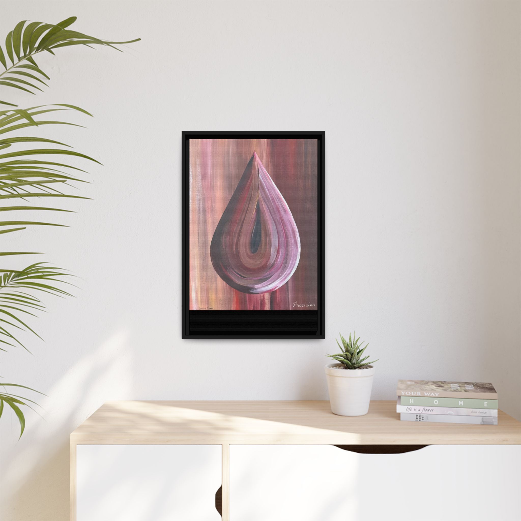 Canvas Art: Purple Rain