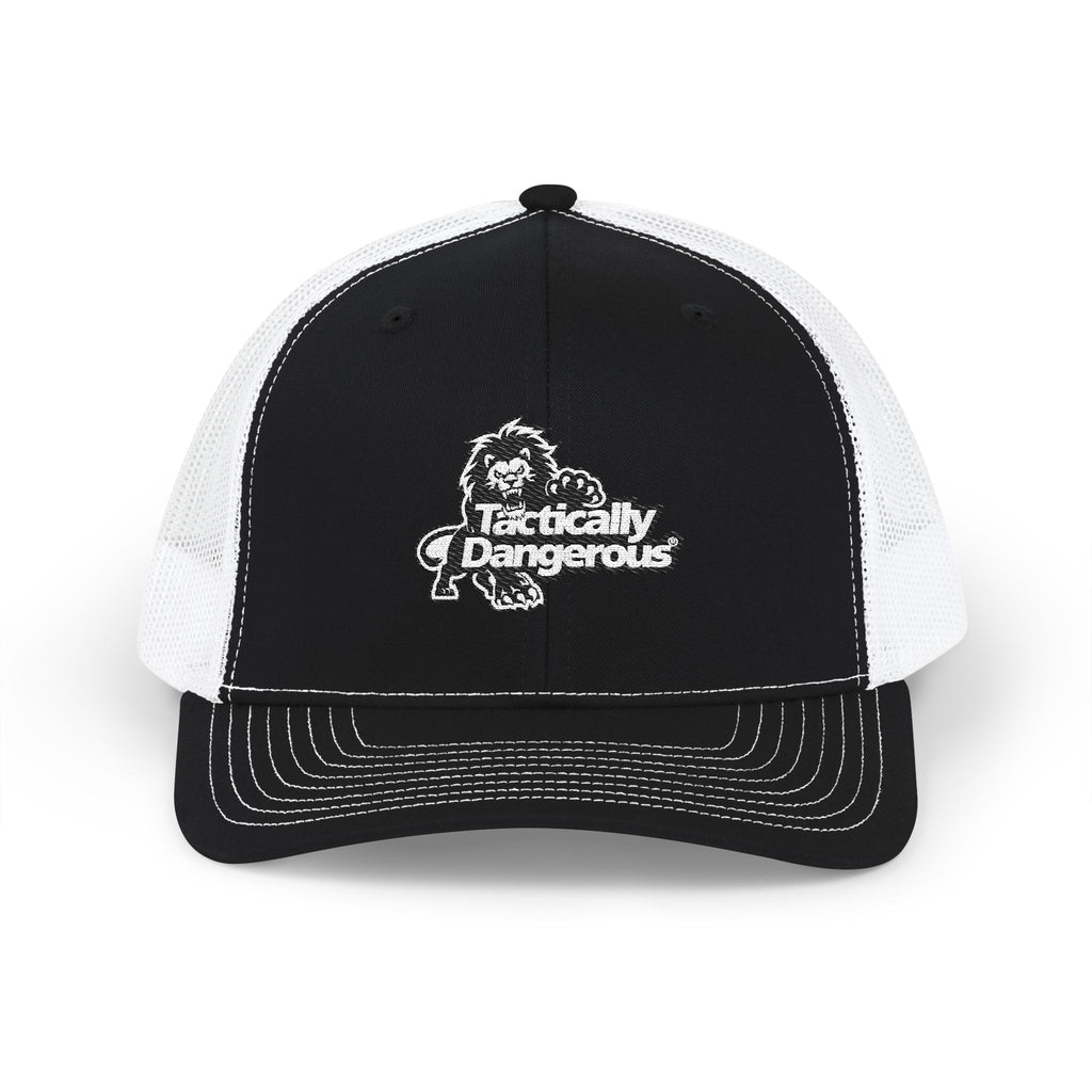 Dangerously Cute Lion Embroidered Trucker Cap