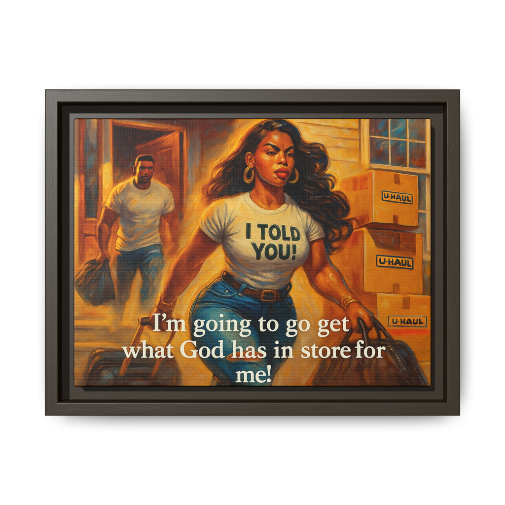 Inspirational Framed Canvas Art - Motivational Wall Decor, Home Office Wall Art, Gift for Her, Uplifting Quote Art, Positive Vibes [...]