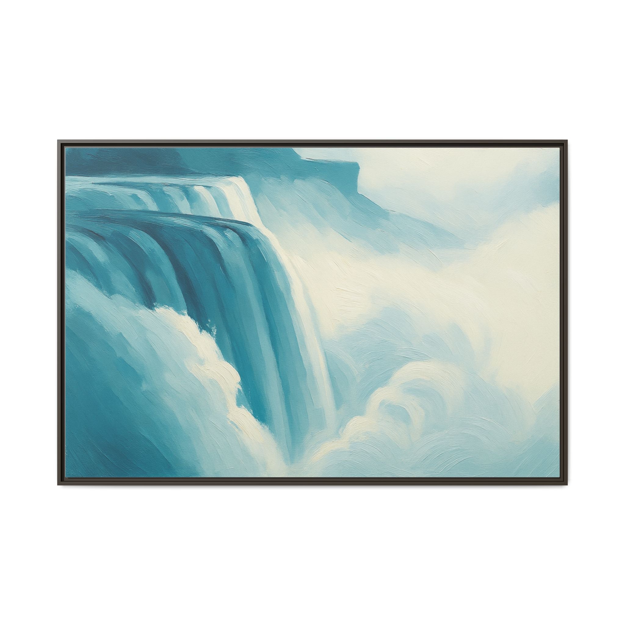 Blue Beautiful Waterfall