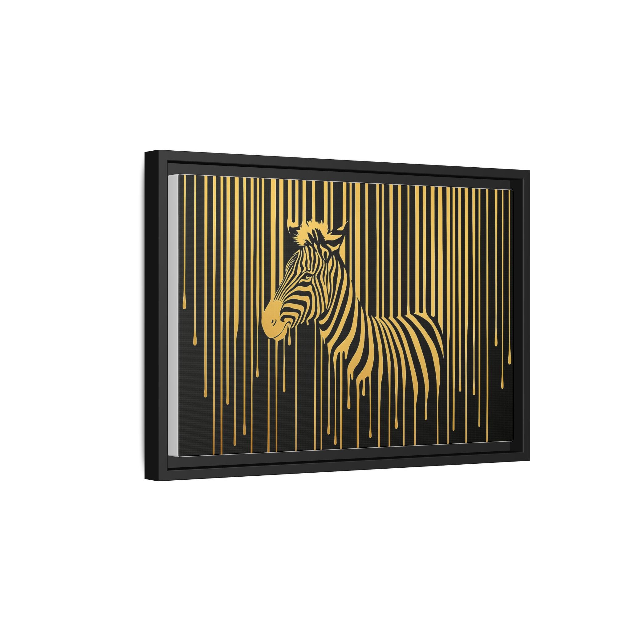 Gold Dripping Zebra