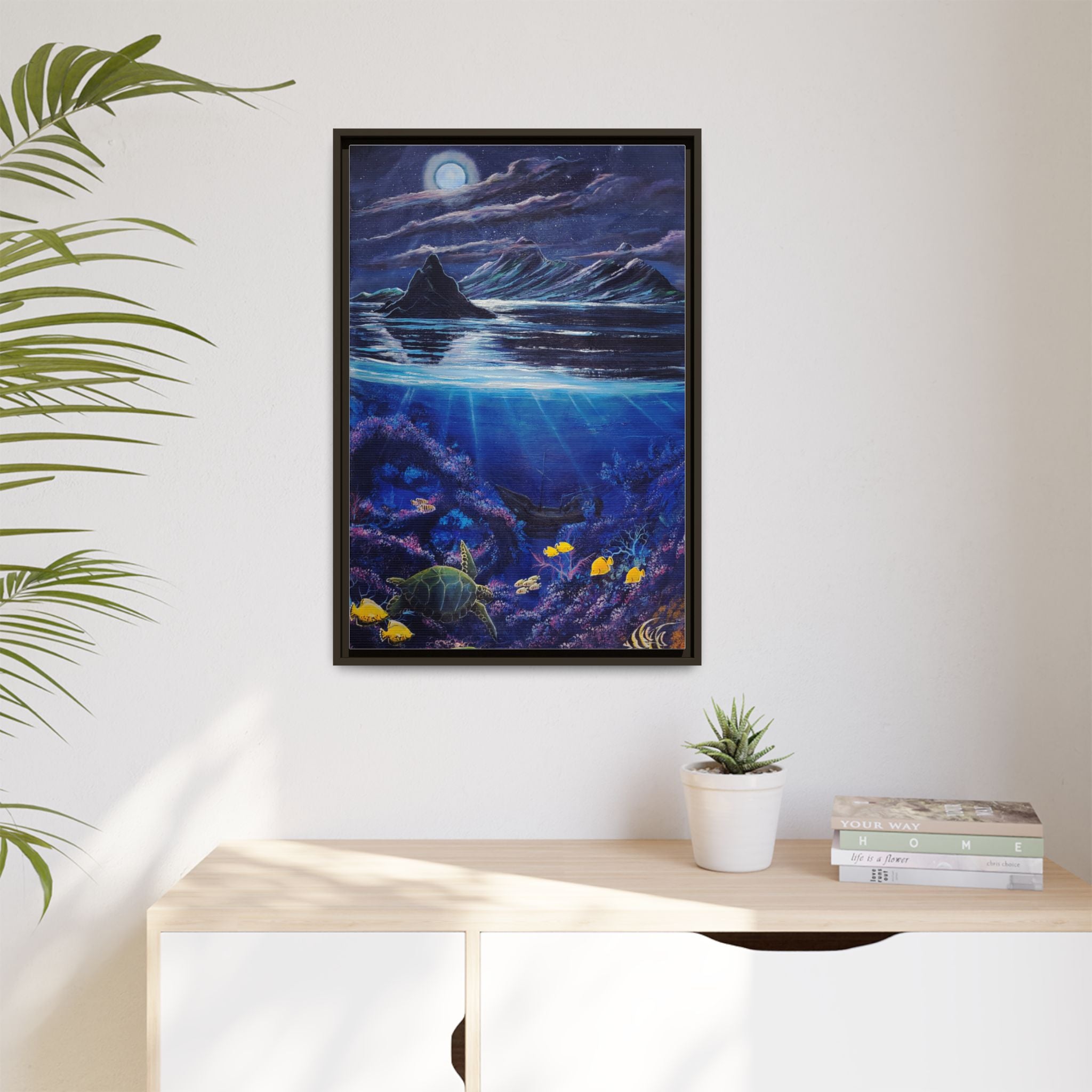 Dark Underwater Serenity