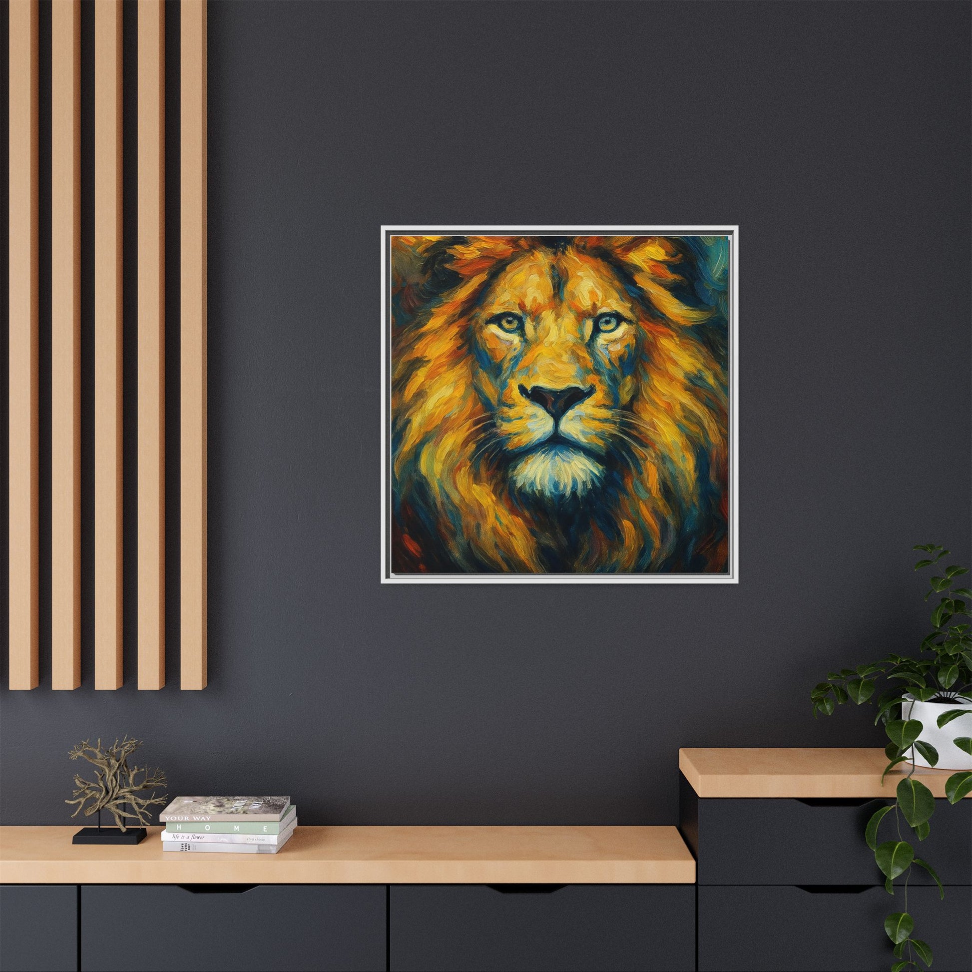 Organic Lion Stare 1