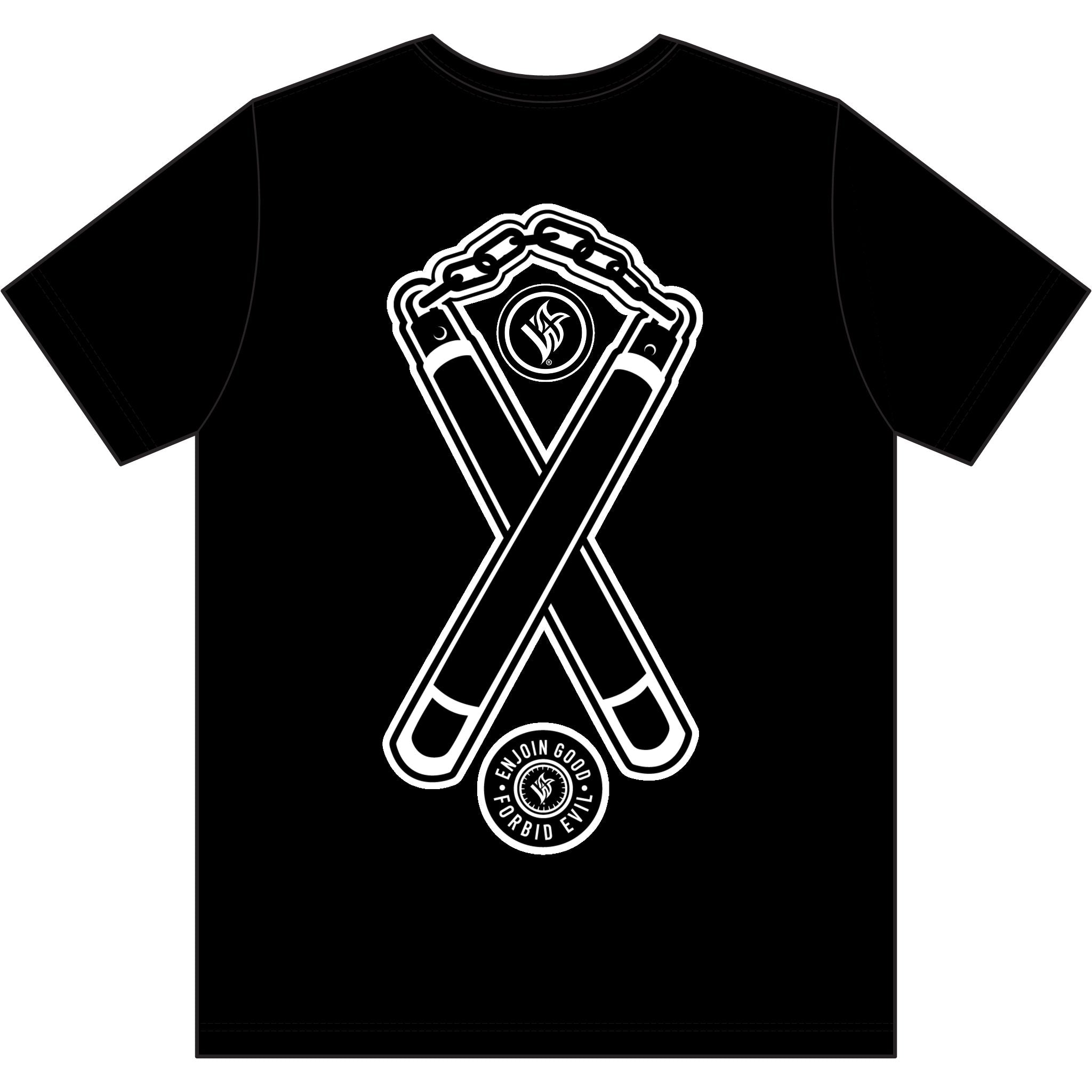 Join Good, Forbid Evil T-Shirt — Black Graphic Men's Tee