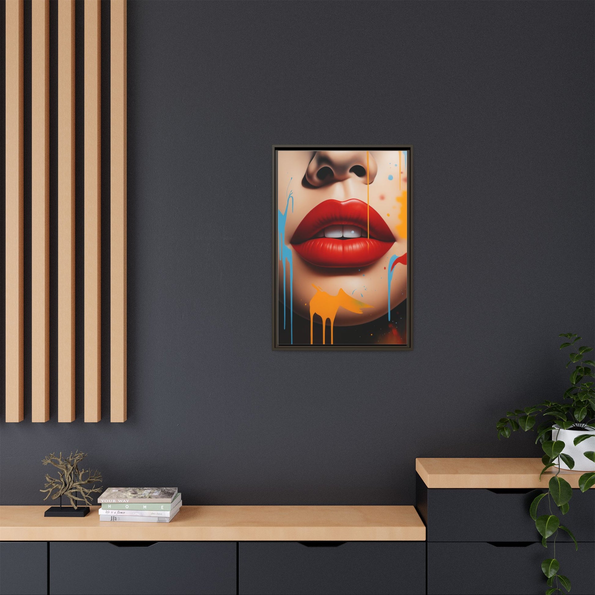 Color Drip Lips