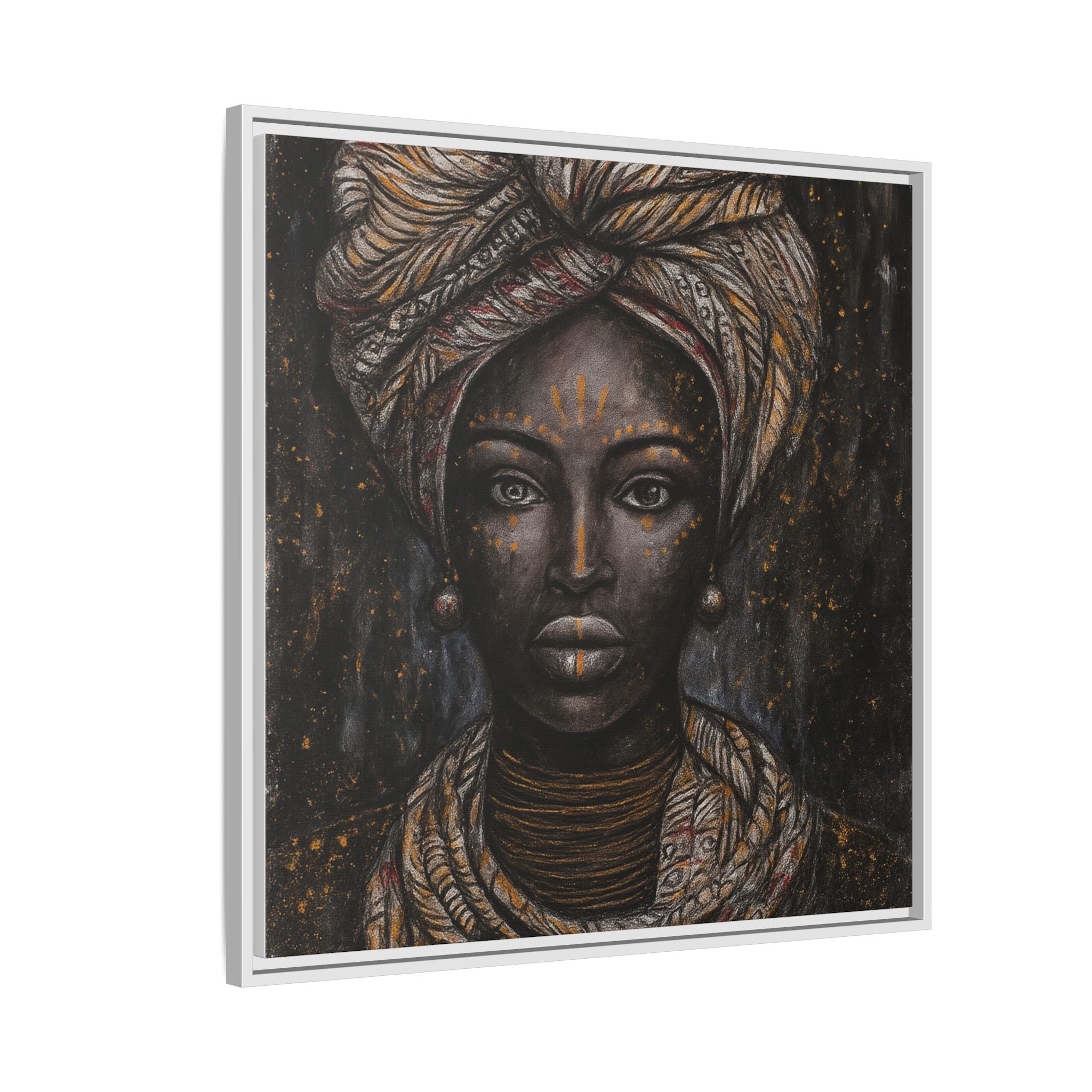 Artistic African Lady
