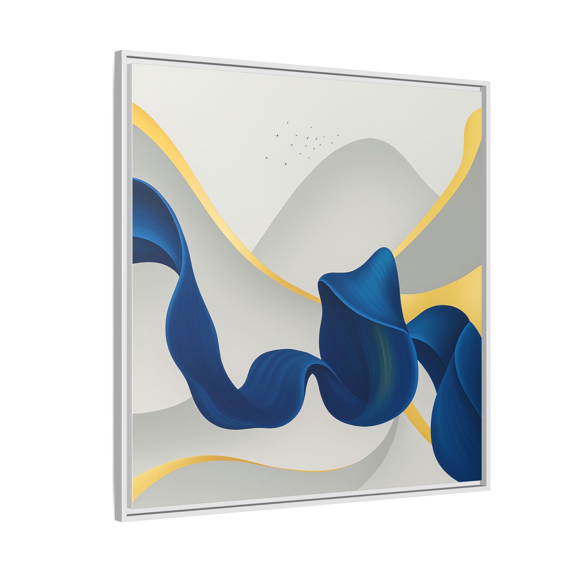 Stylish Blue Twist
