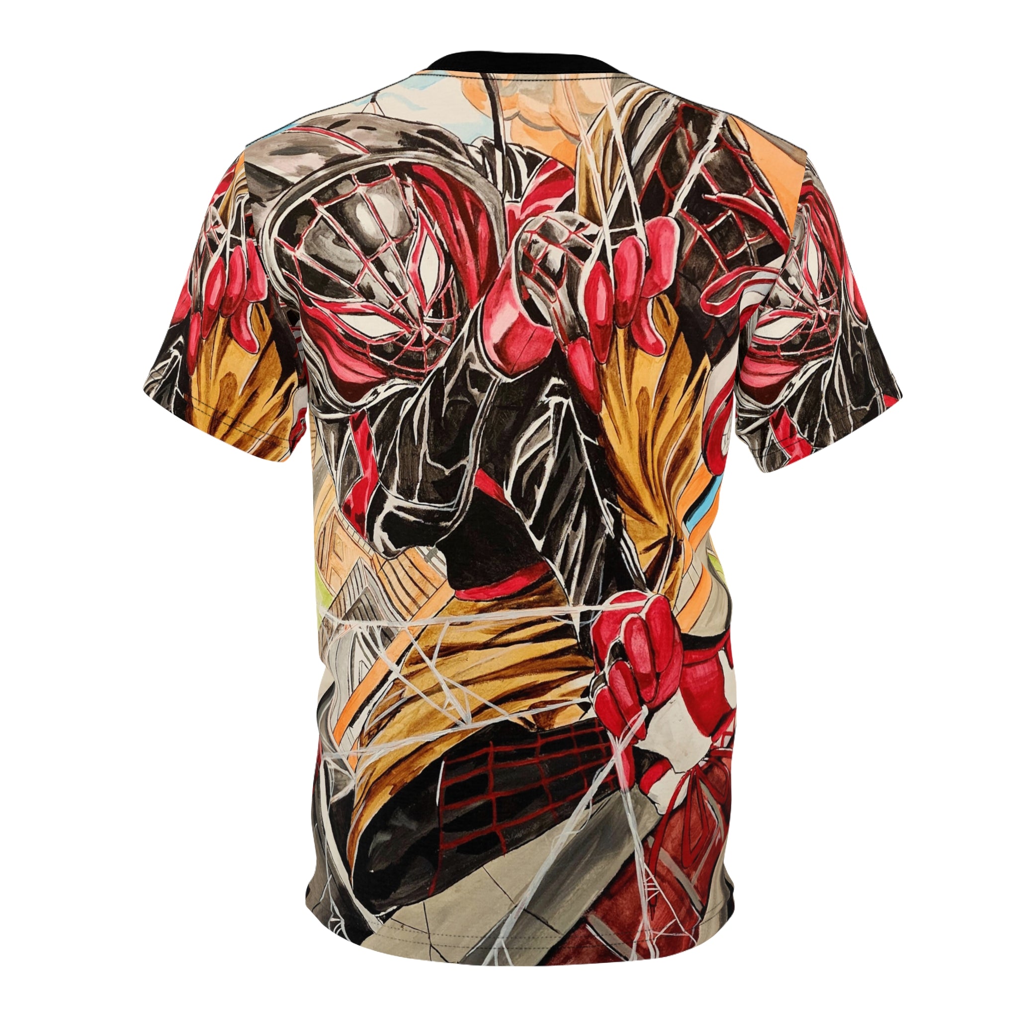 Comic Hero Miles Morales All Over TEE: SM