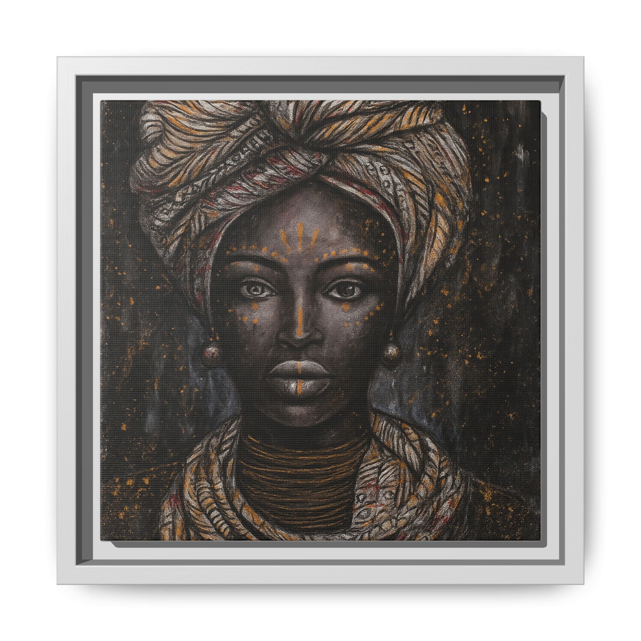 Artistic African Lady