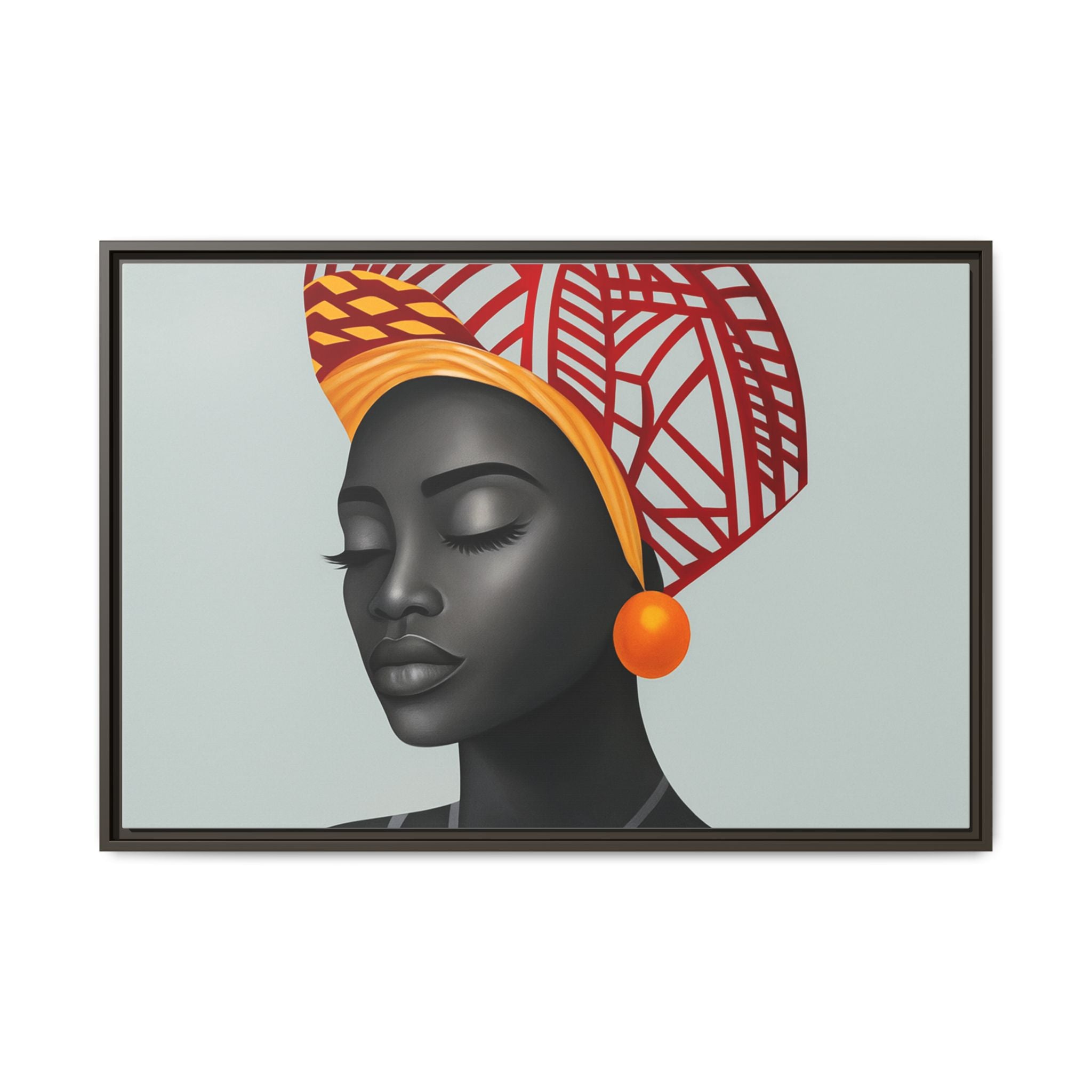 African Woman Humility