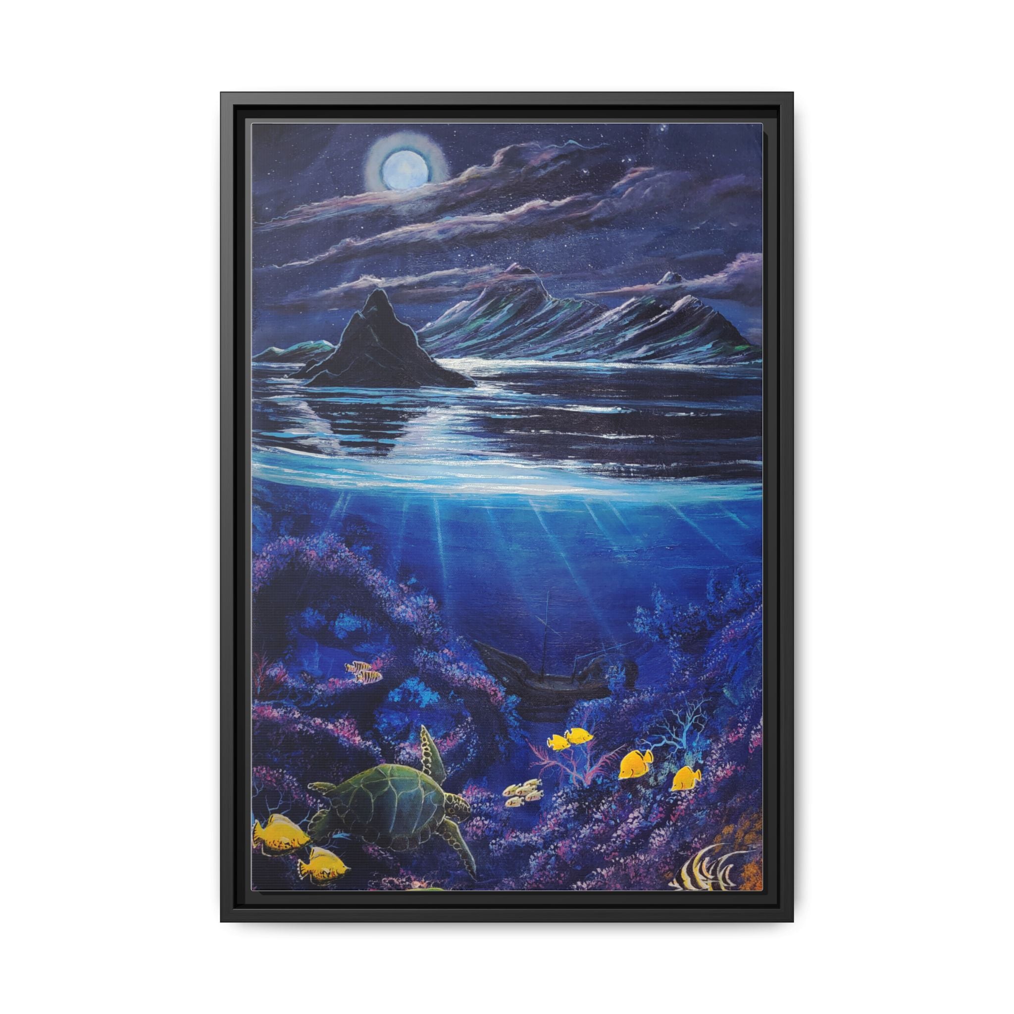 Dark Underwater Serenity