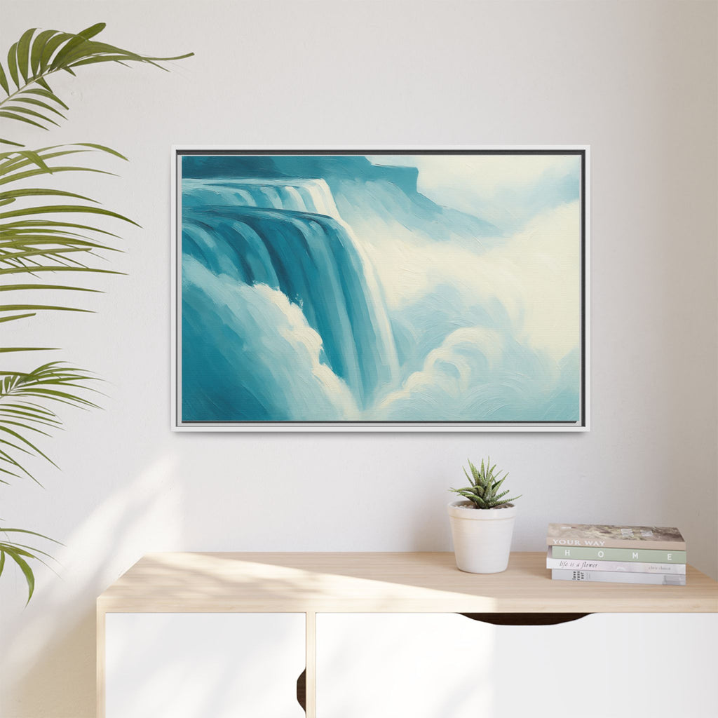 Blue Beautiful Waterfall