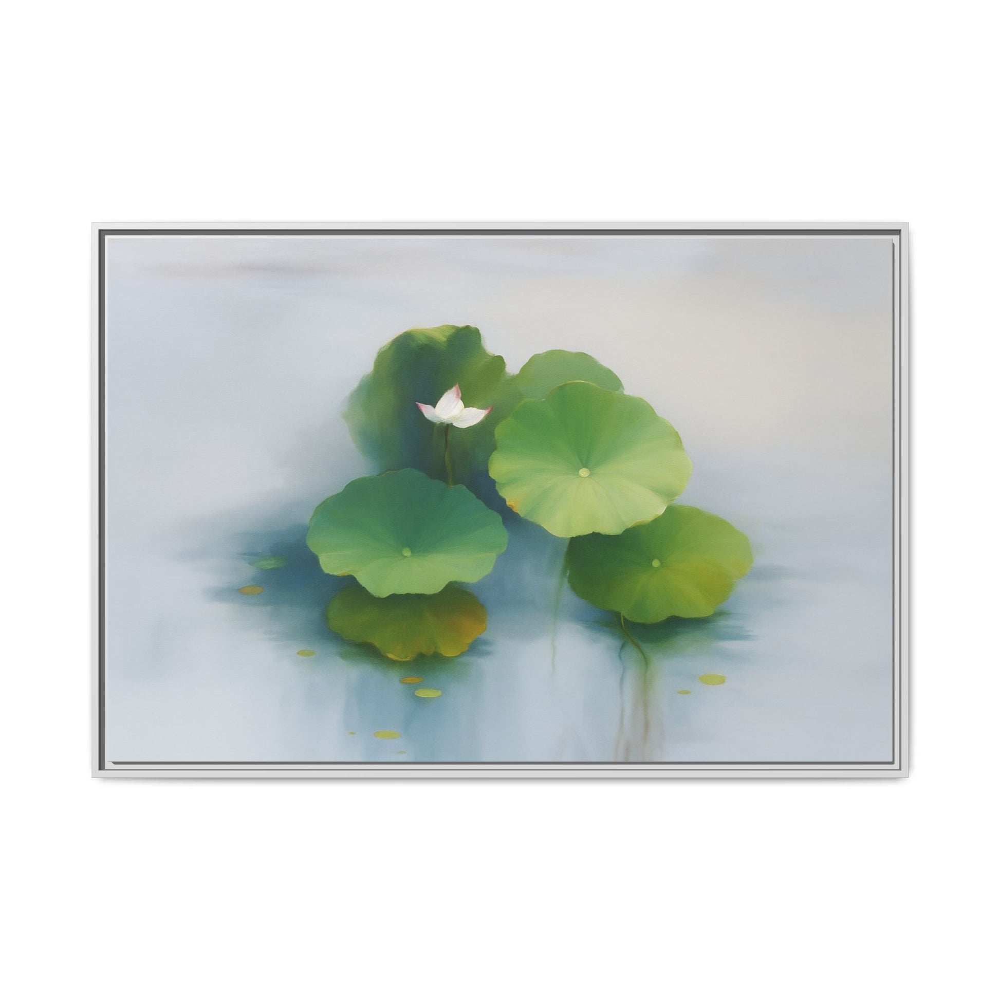Serene Green Lotus