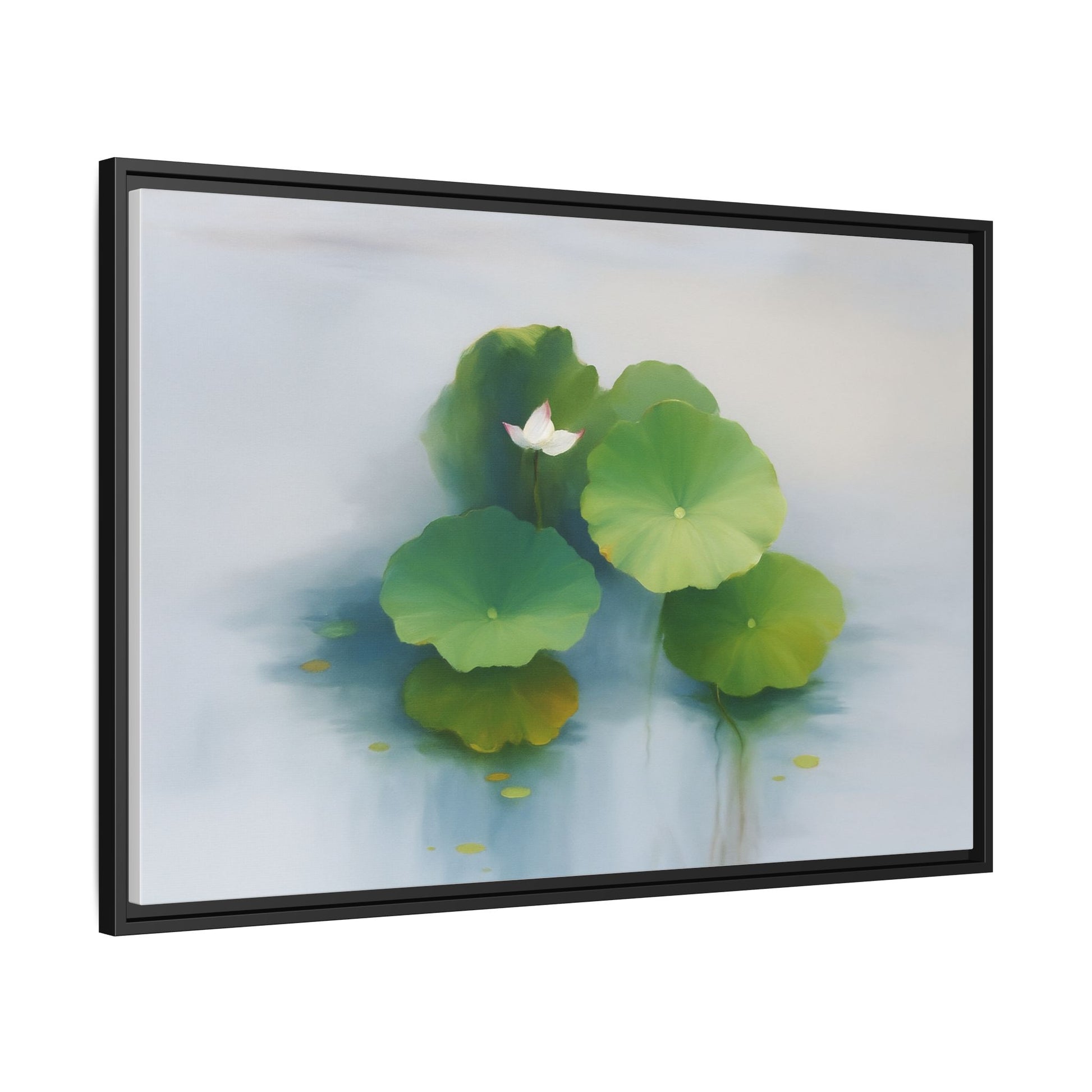 Serene Green Lotus