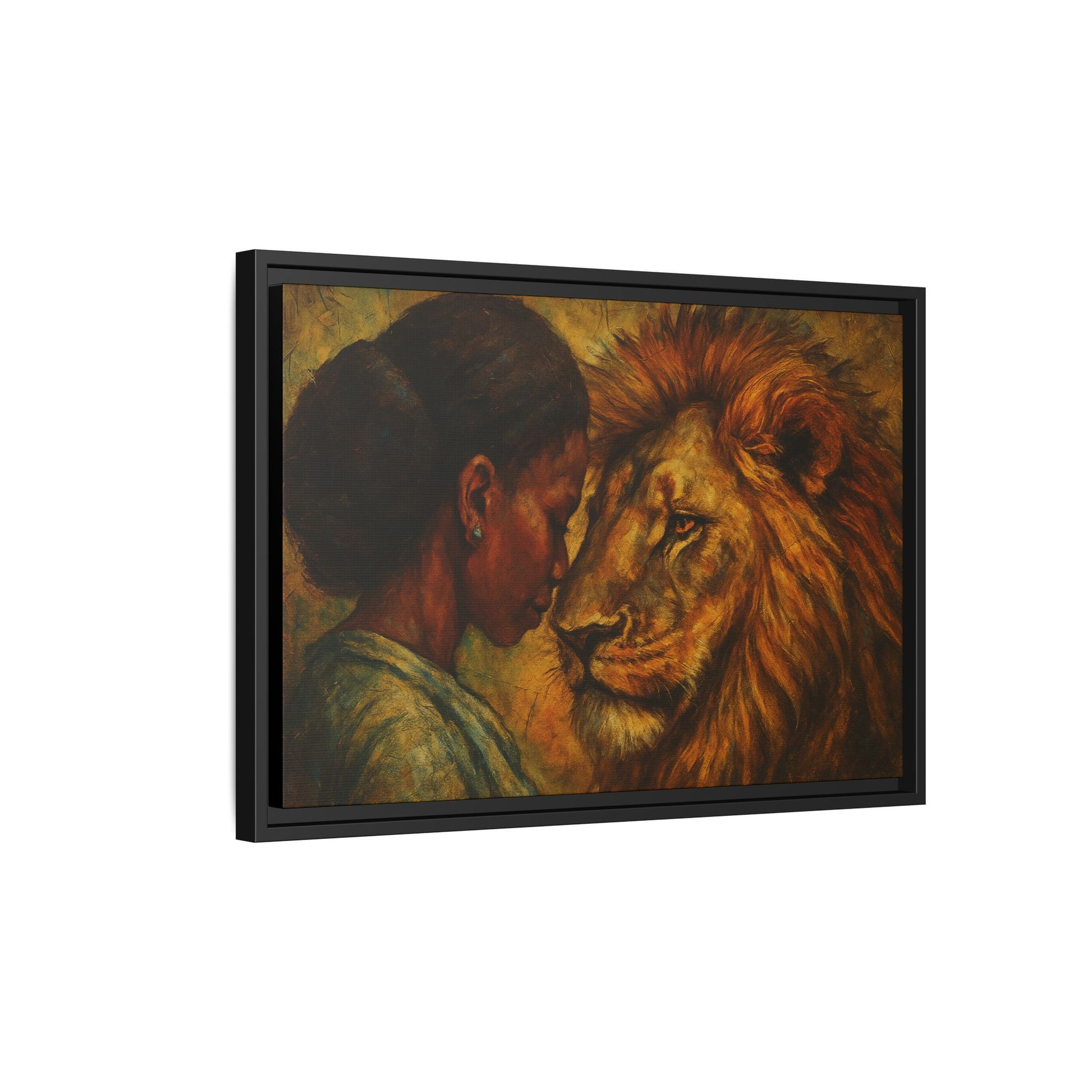 Lion and Woman