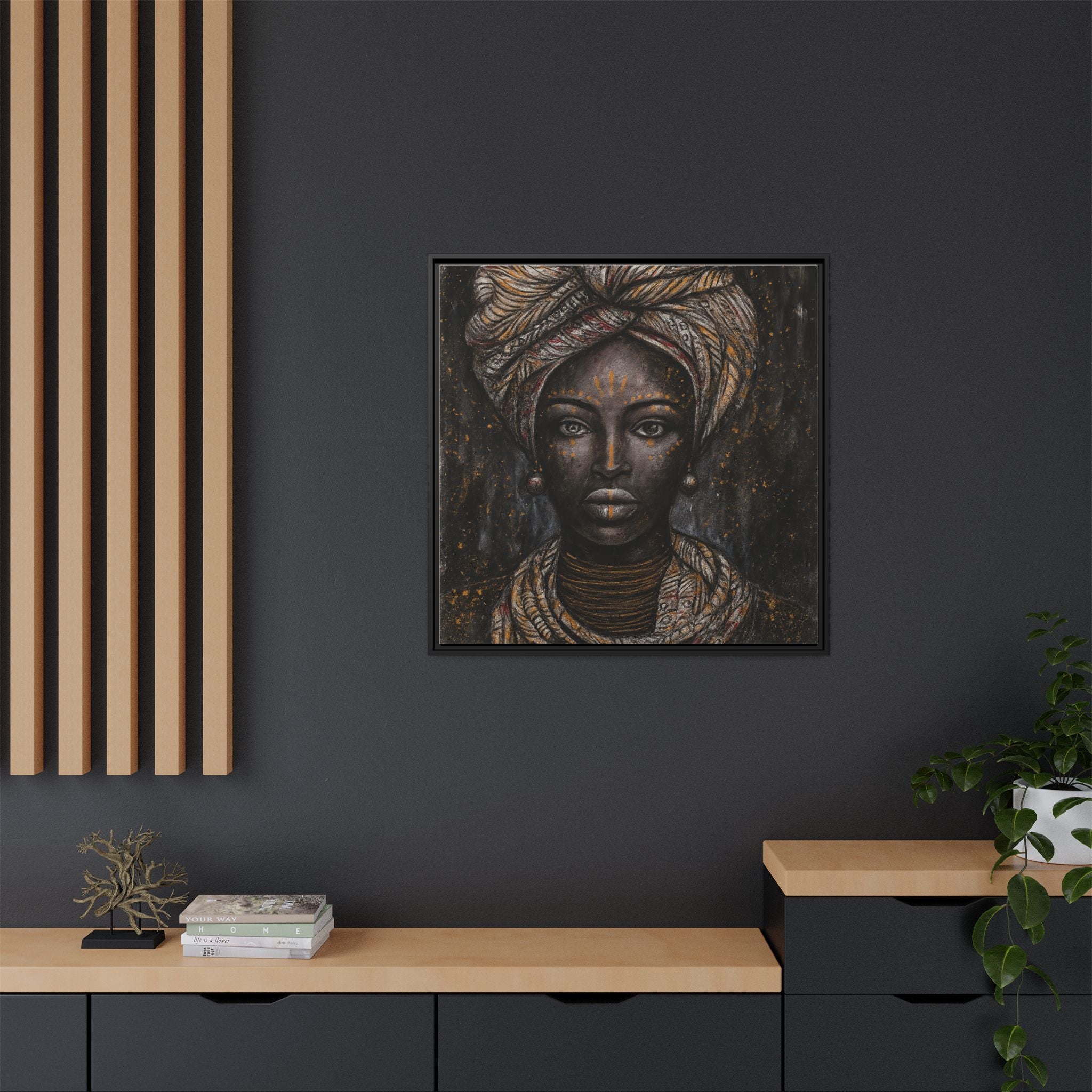 Artistic African Lady