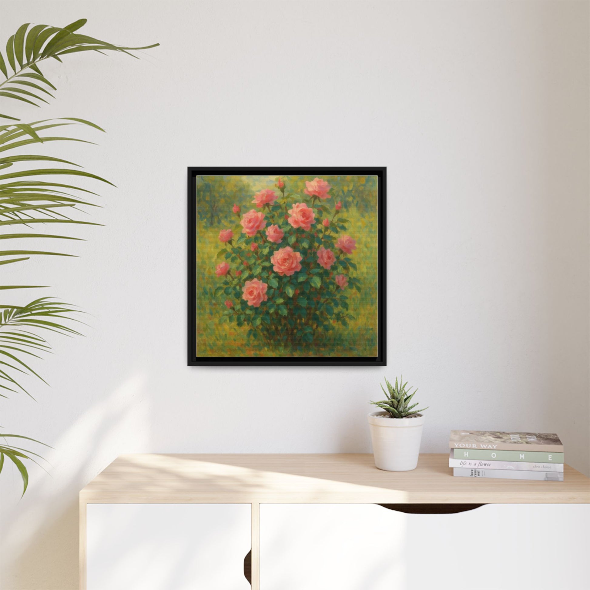 Pink Rose Bush 2
