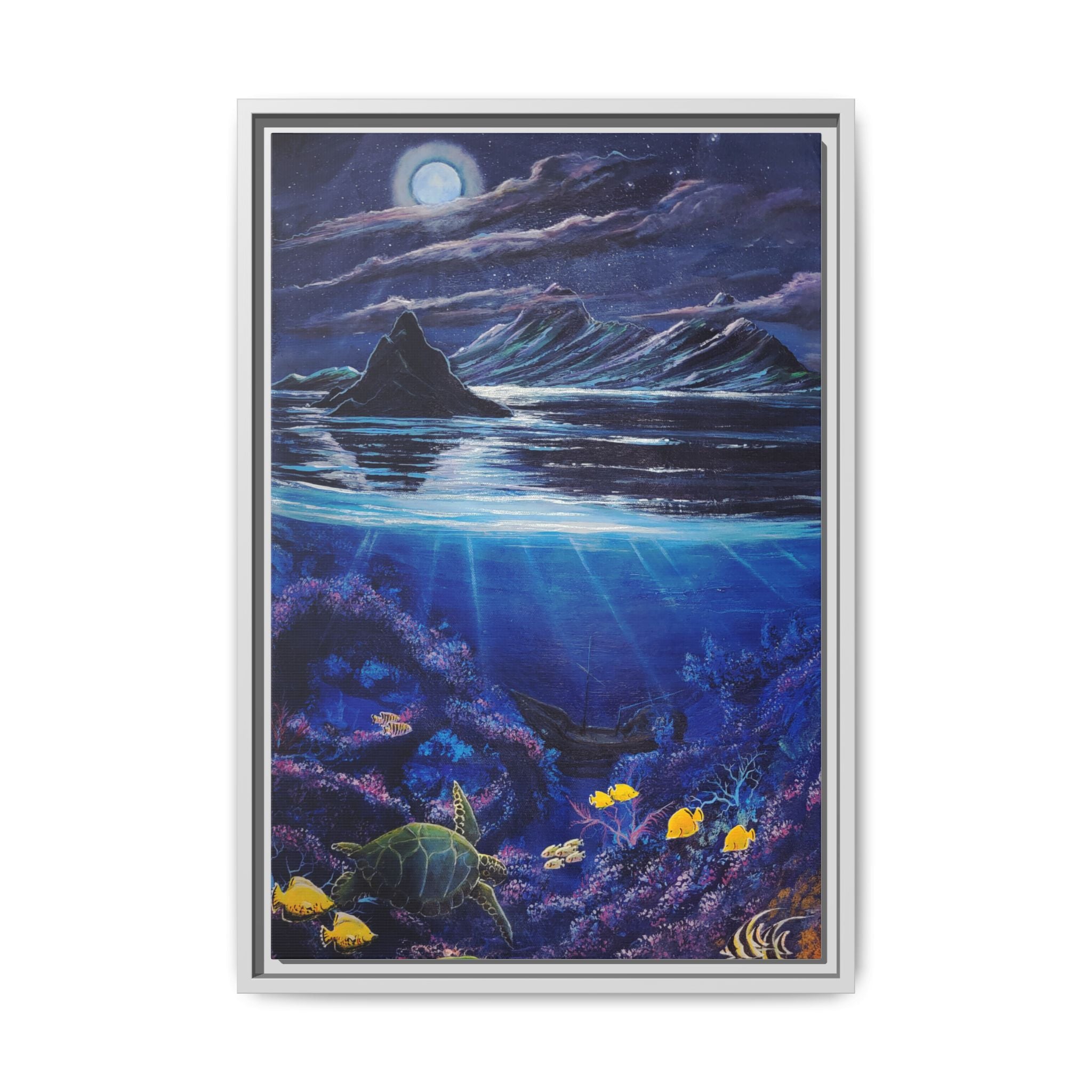 Dark Underwater Serenity