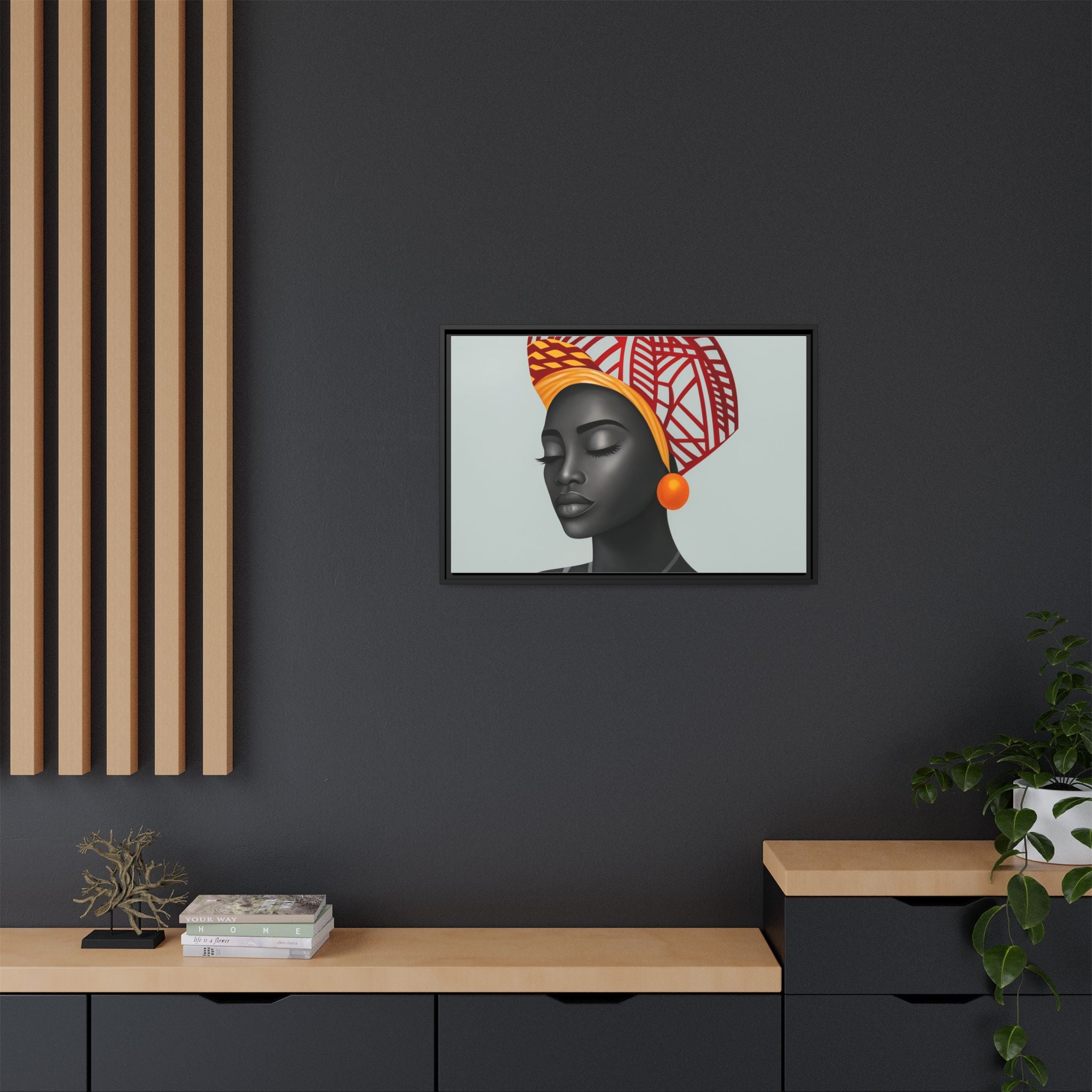 African Woman Humility