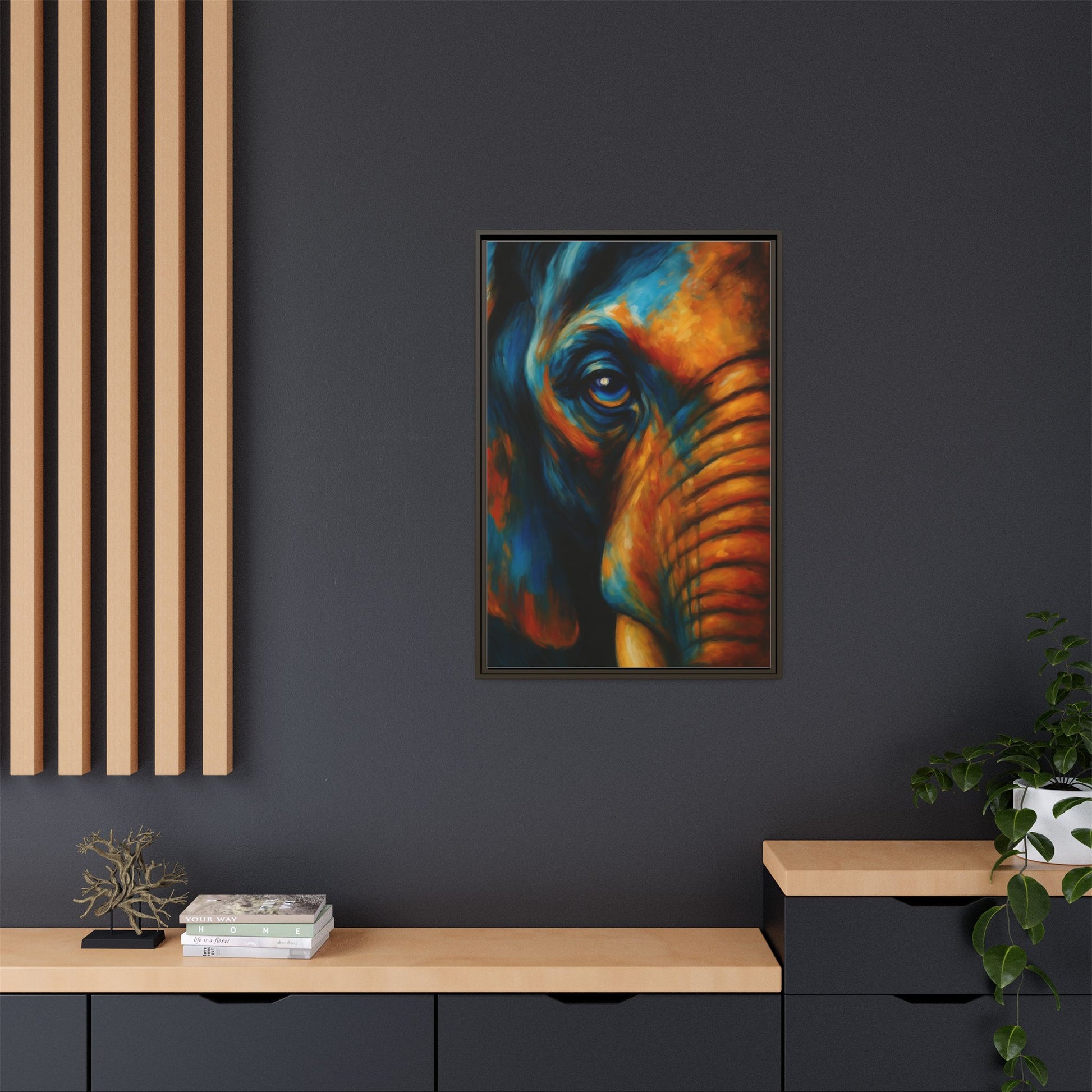 Majestic Elephant Gaze