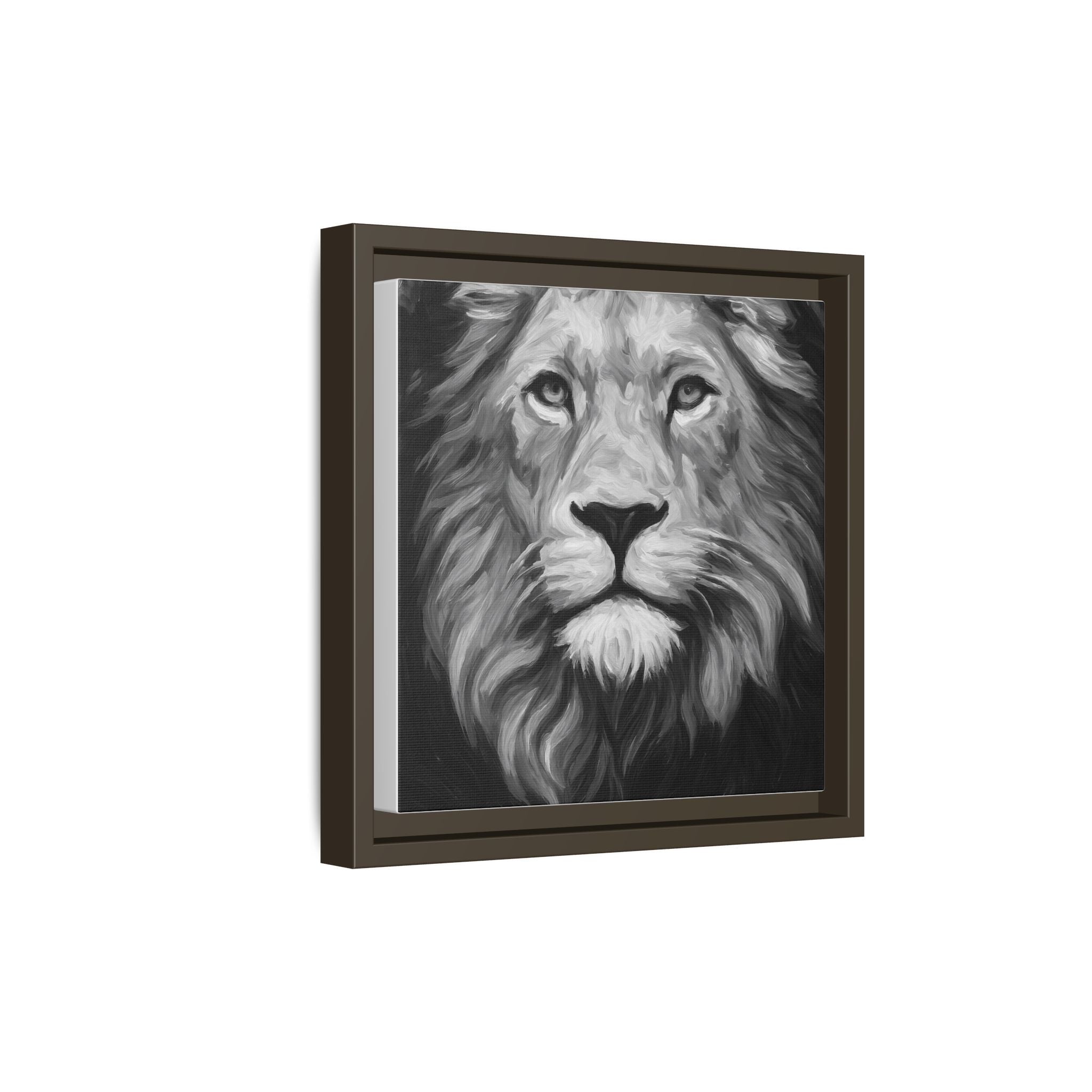 Black and White Lion 1