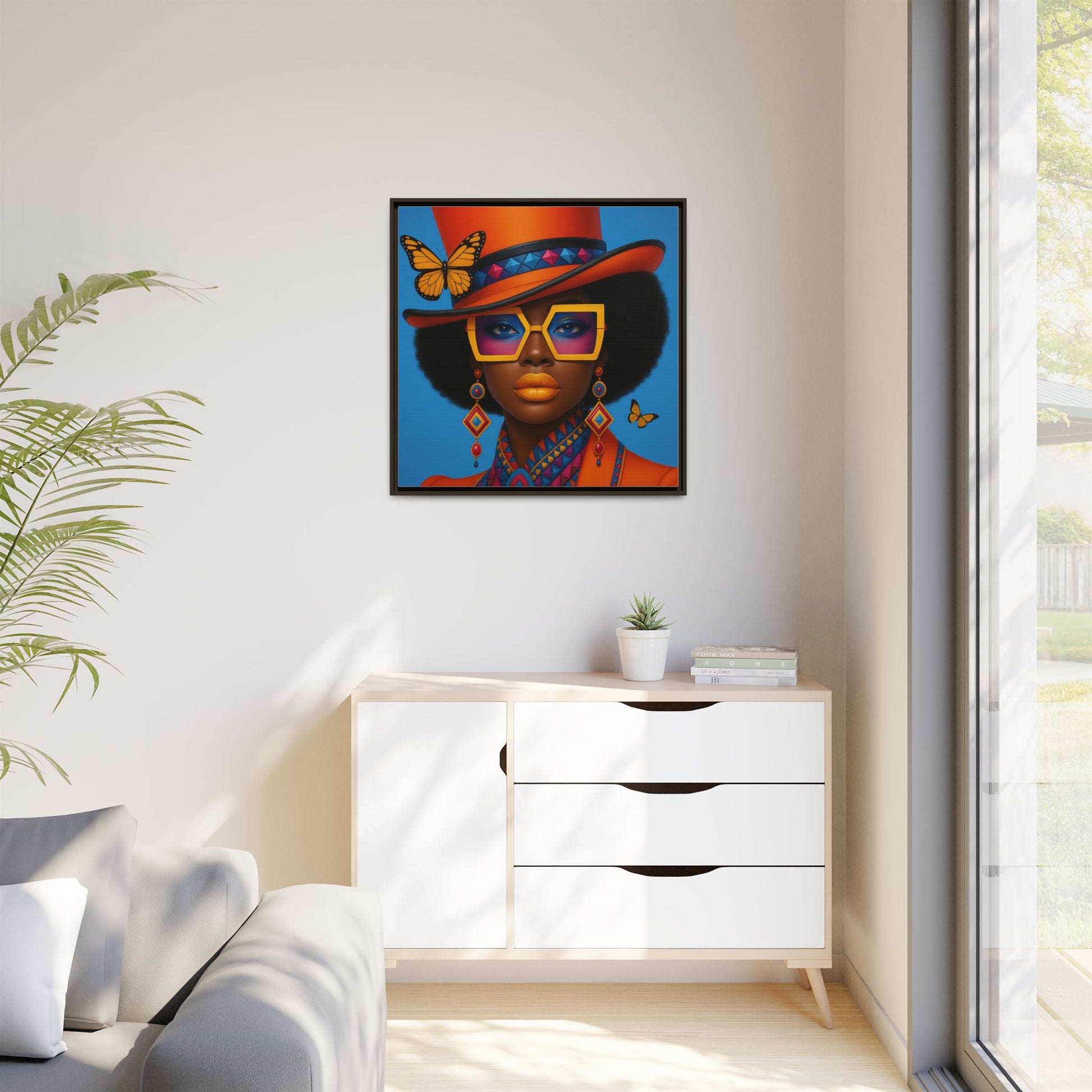 Butterfly Afro Queen