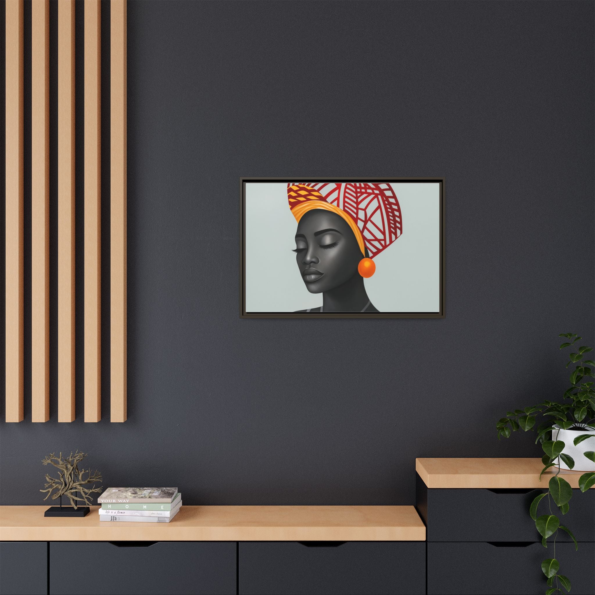 African Woman Humility