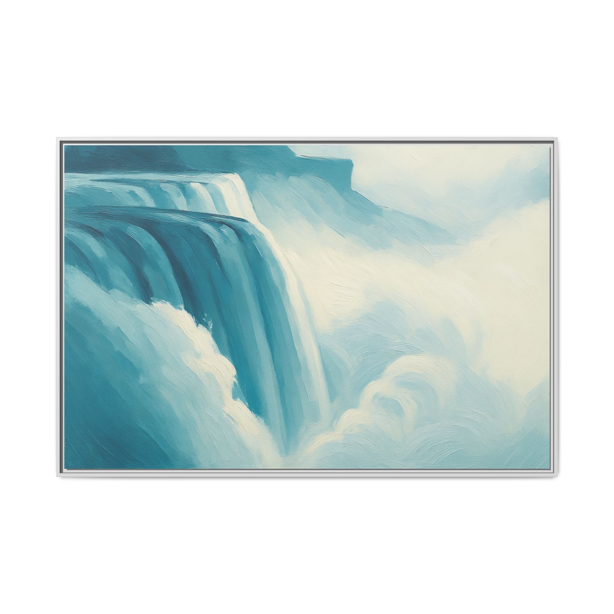 Blue Beautiful Waterfall