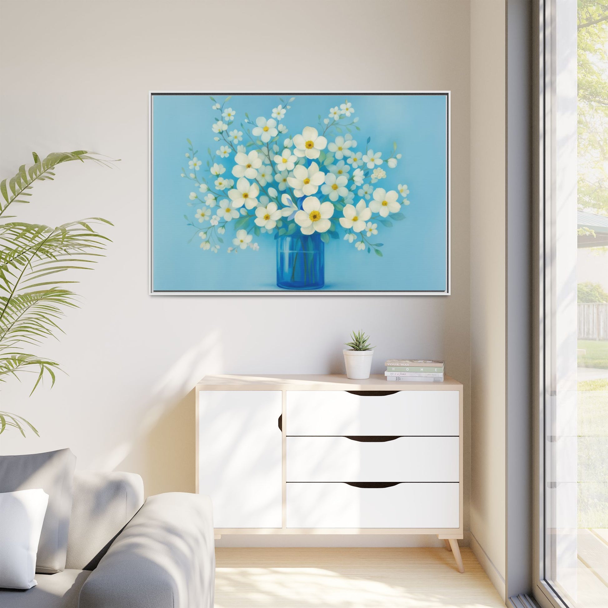 Blue Floral Spring