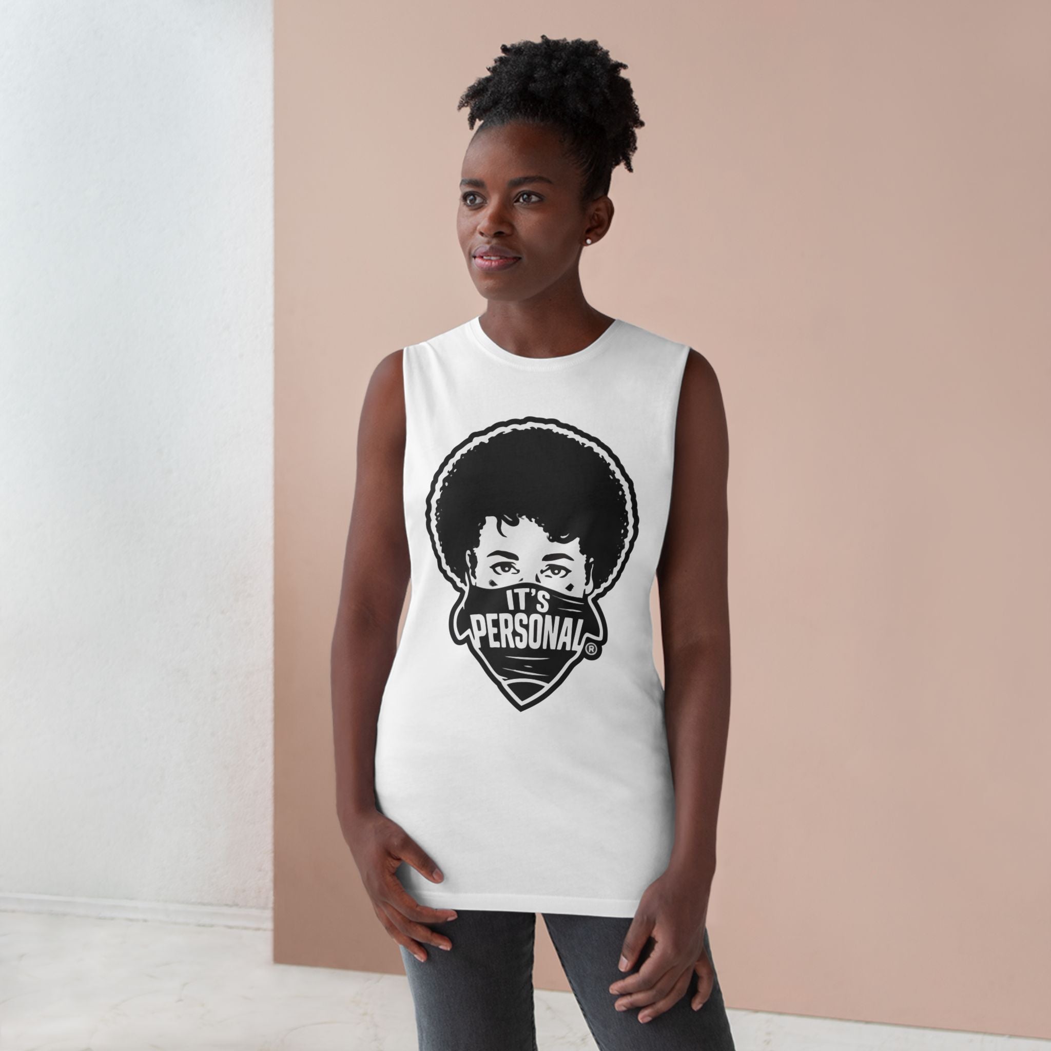 It's Personal Tank Top — Graphic Statement Muscle Tee