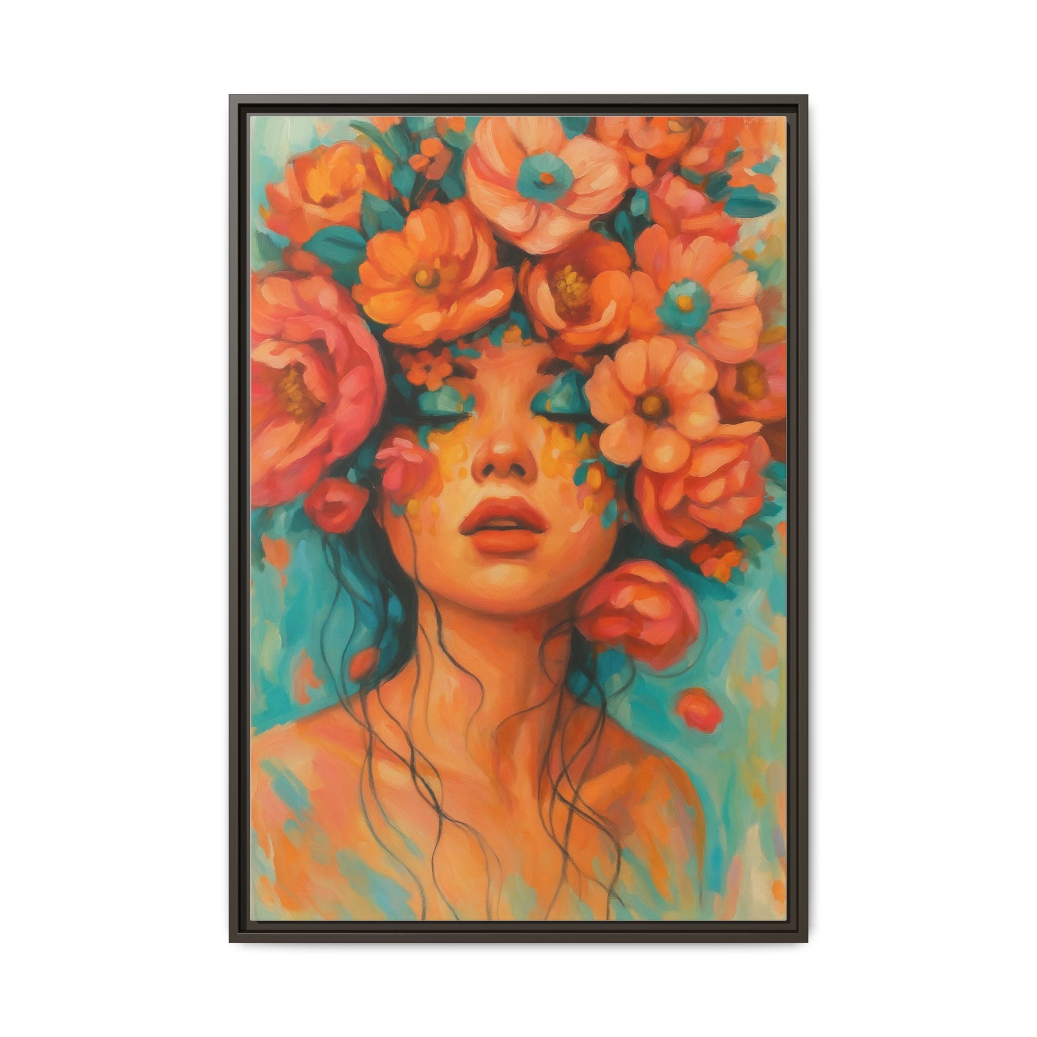 Floral Hair Pink Flowers