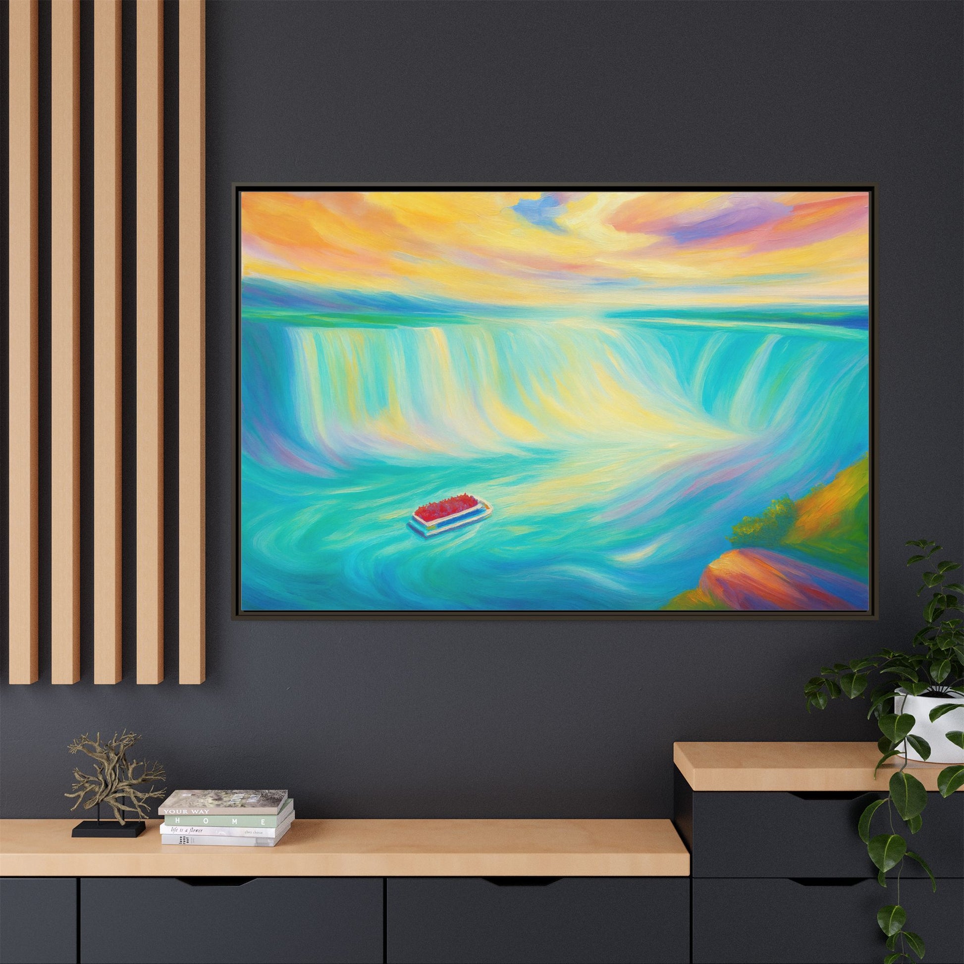 Vibrant Niagara Falls