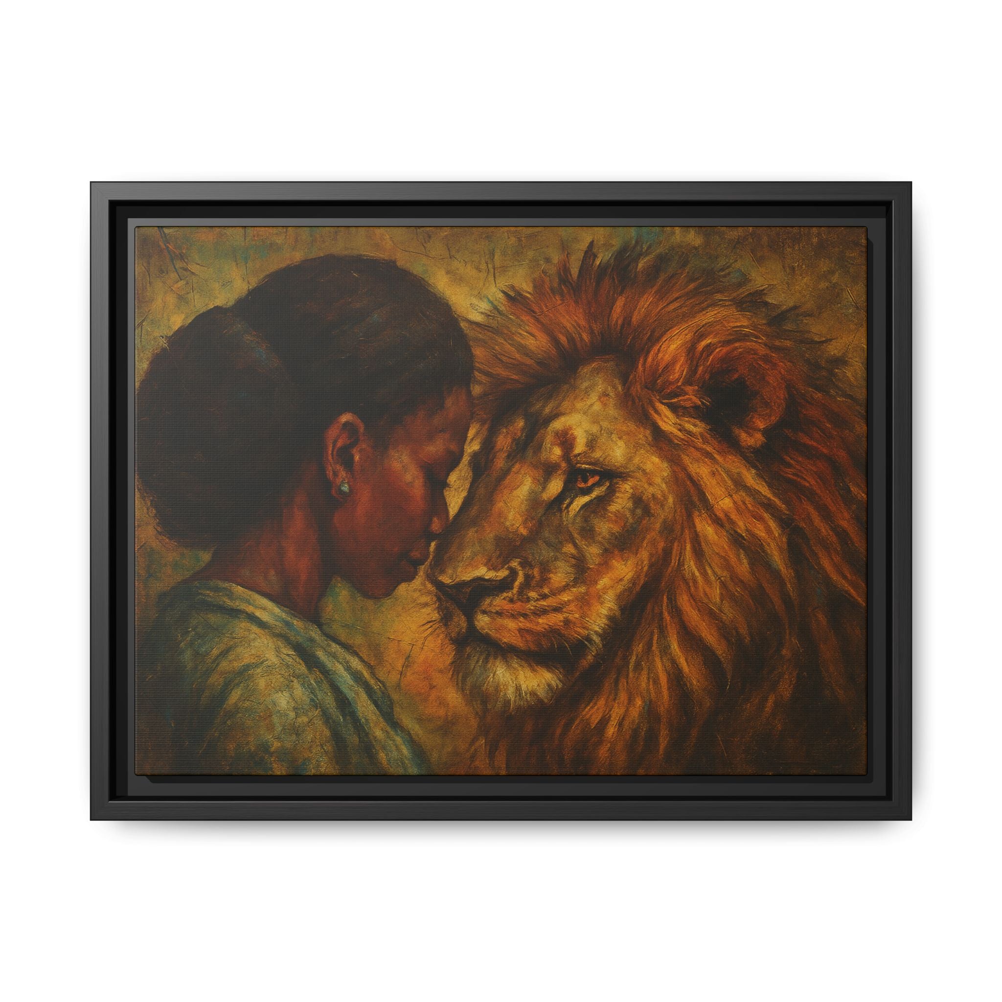 Lion and Woman