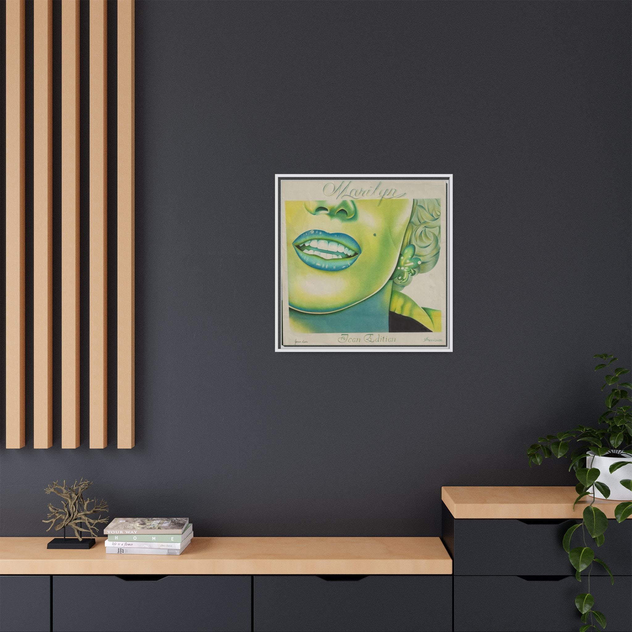 Canvas Wall Art - Green Glamor