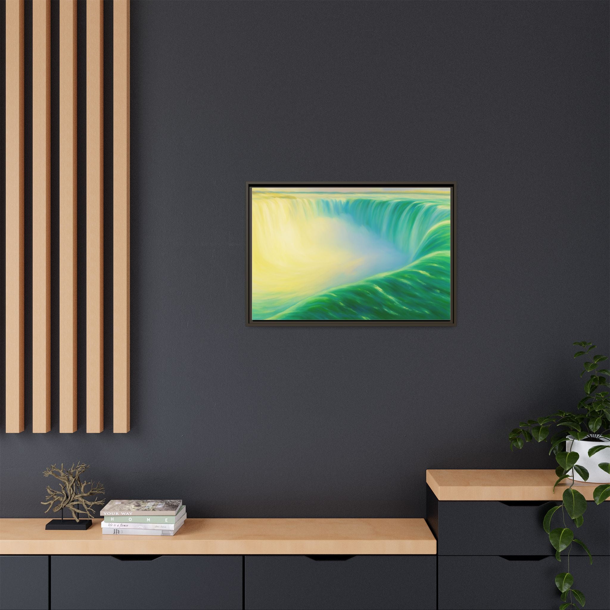 Nature Serene Waterfall