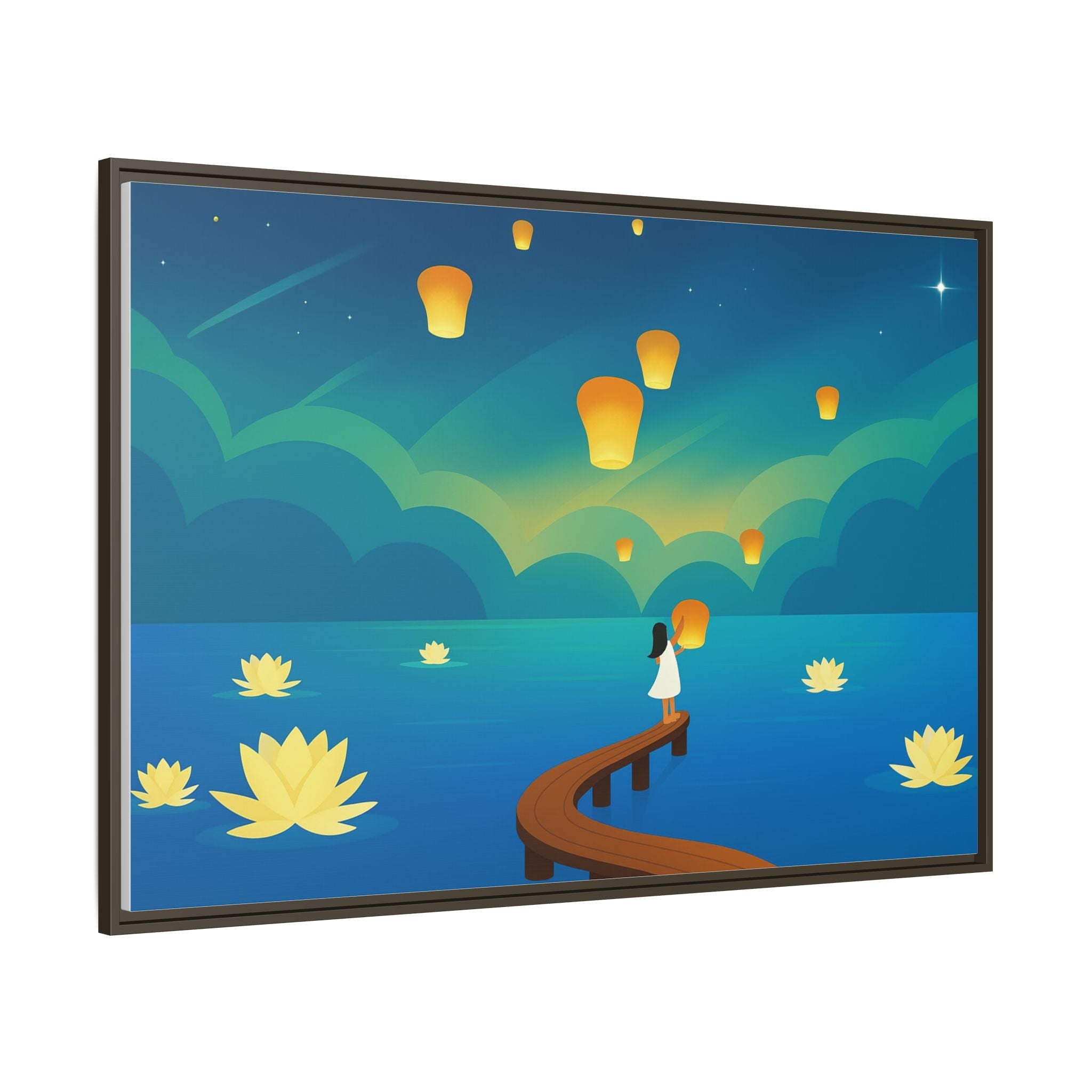 Serene Lantern Dreams