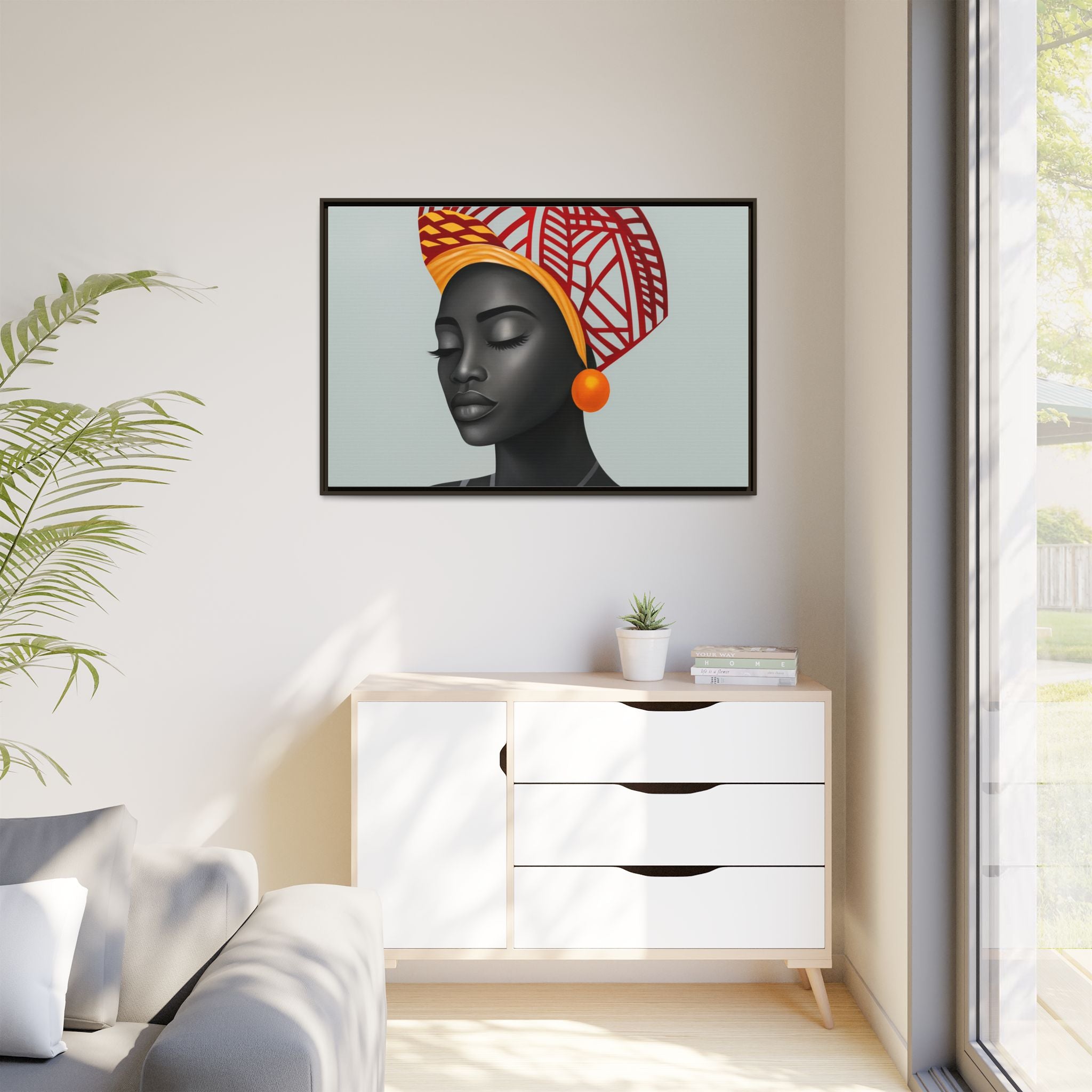 African Woman Humility