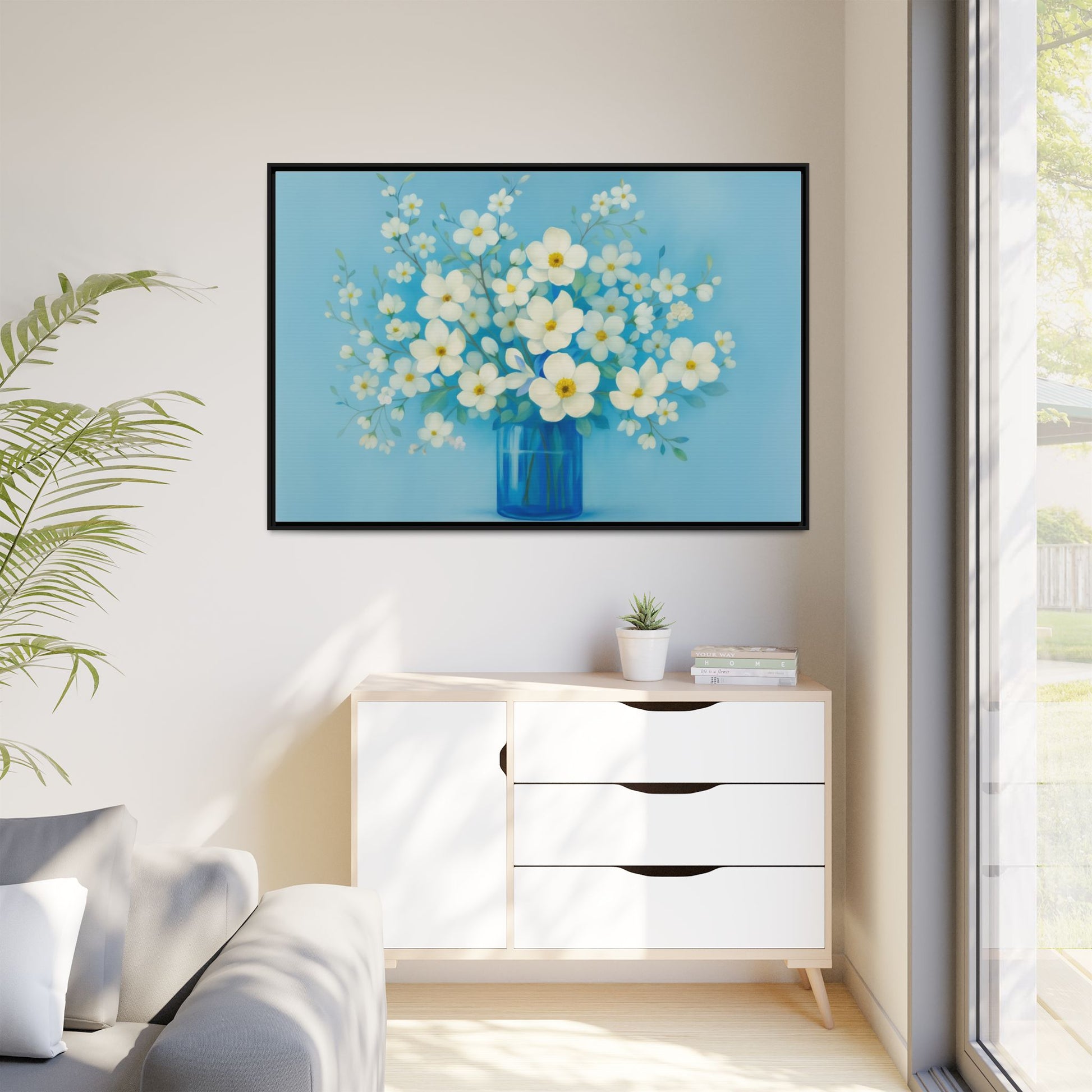 Blue Floral Spring