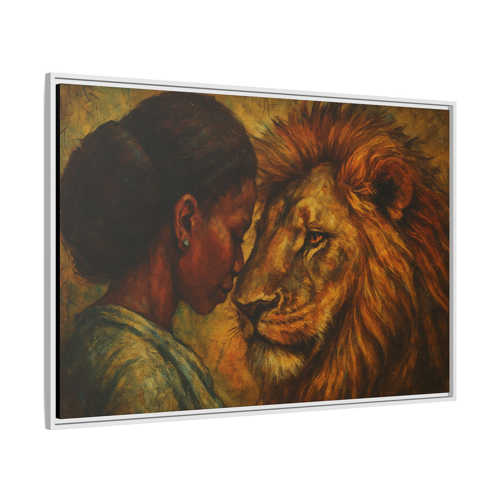 Lion and Woman