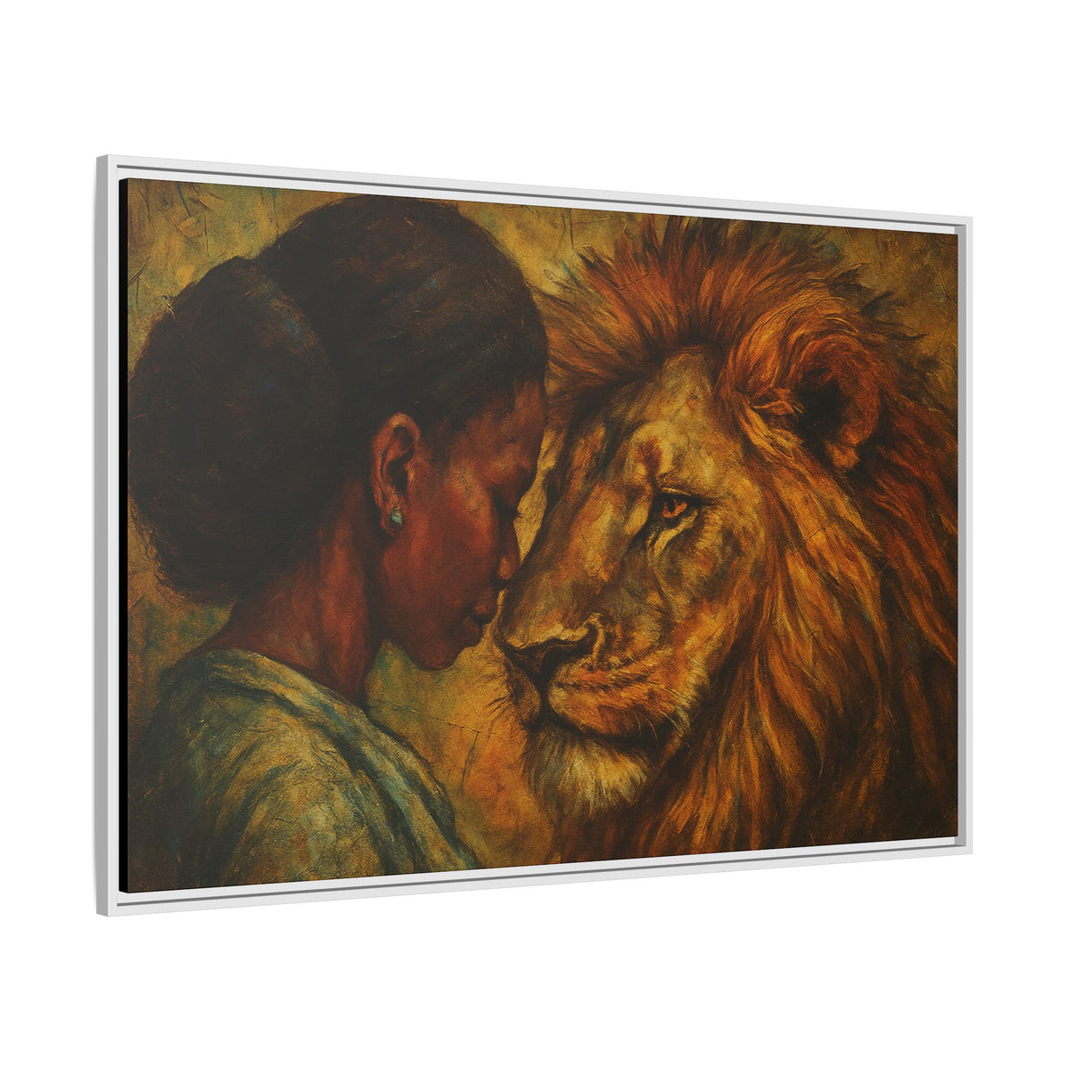 Lion and Woman
