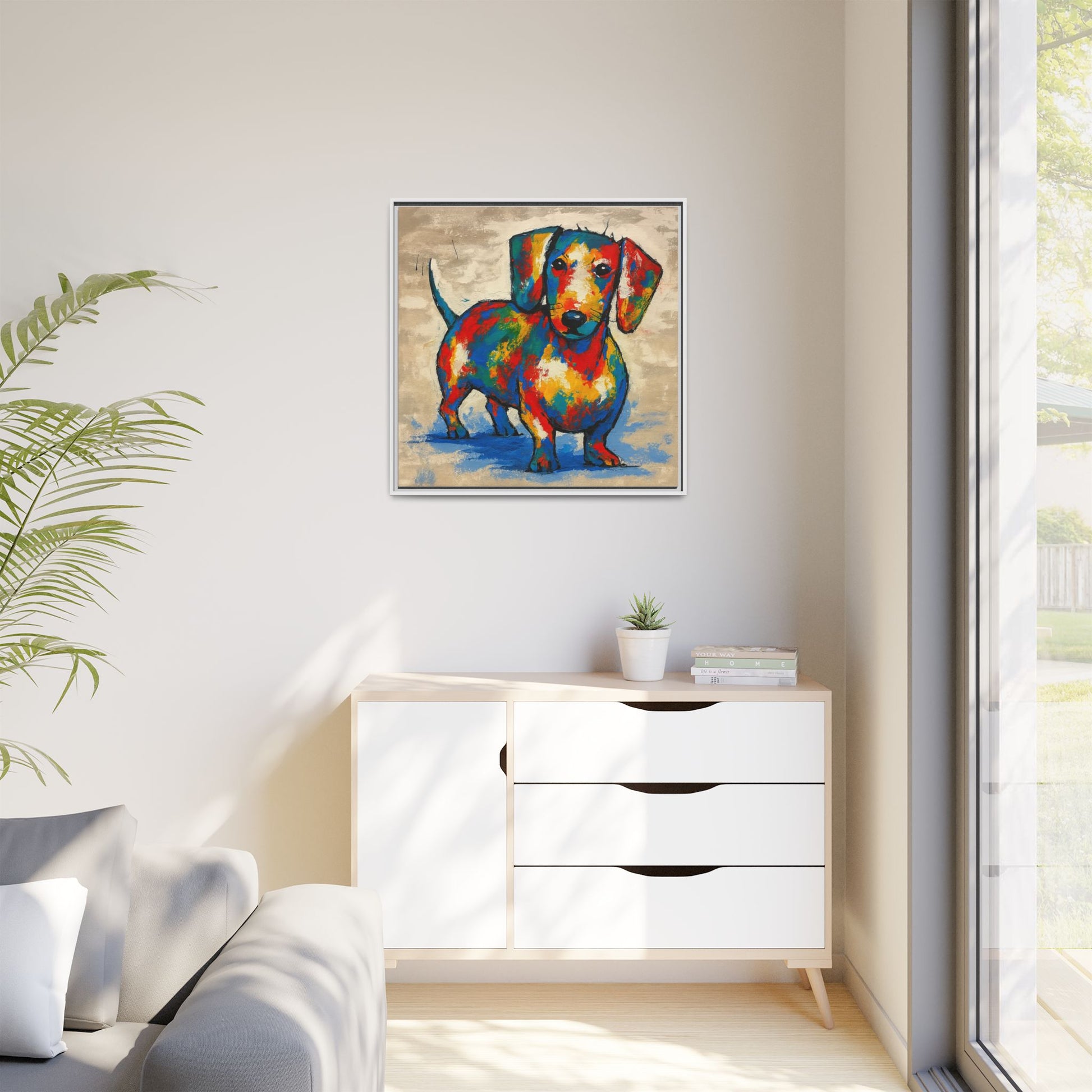 Colorful Dog Lover