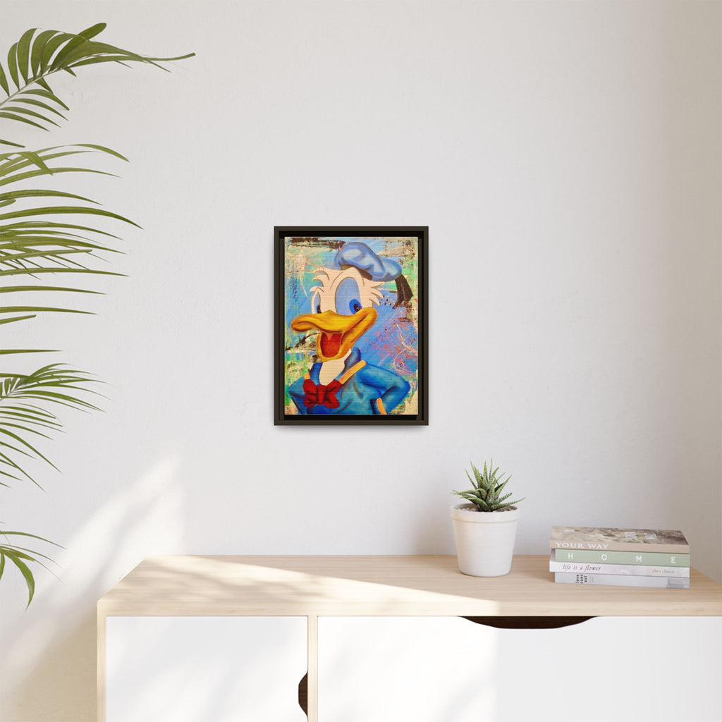 Cartoon Duck Abstract