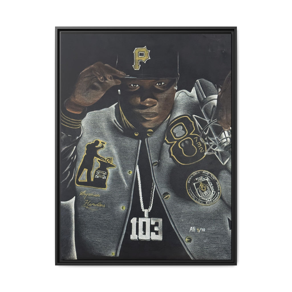 Canvas Looking in the Mirror Wall Art